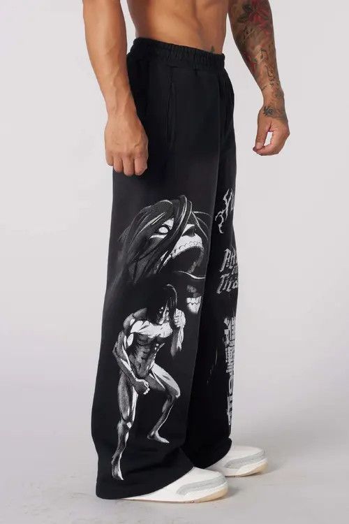 VIBE Anime Jogger Cotton Printed Pants Size US 30 / EU 46 - 3 Thumbnail