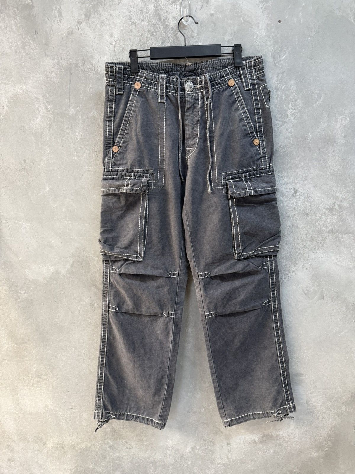 True Religion TRUE RELIGION Rare Vintage baggy cargo pants “Anthony” Size US 29 - 7 Thumbnail