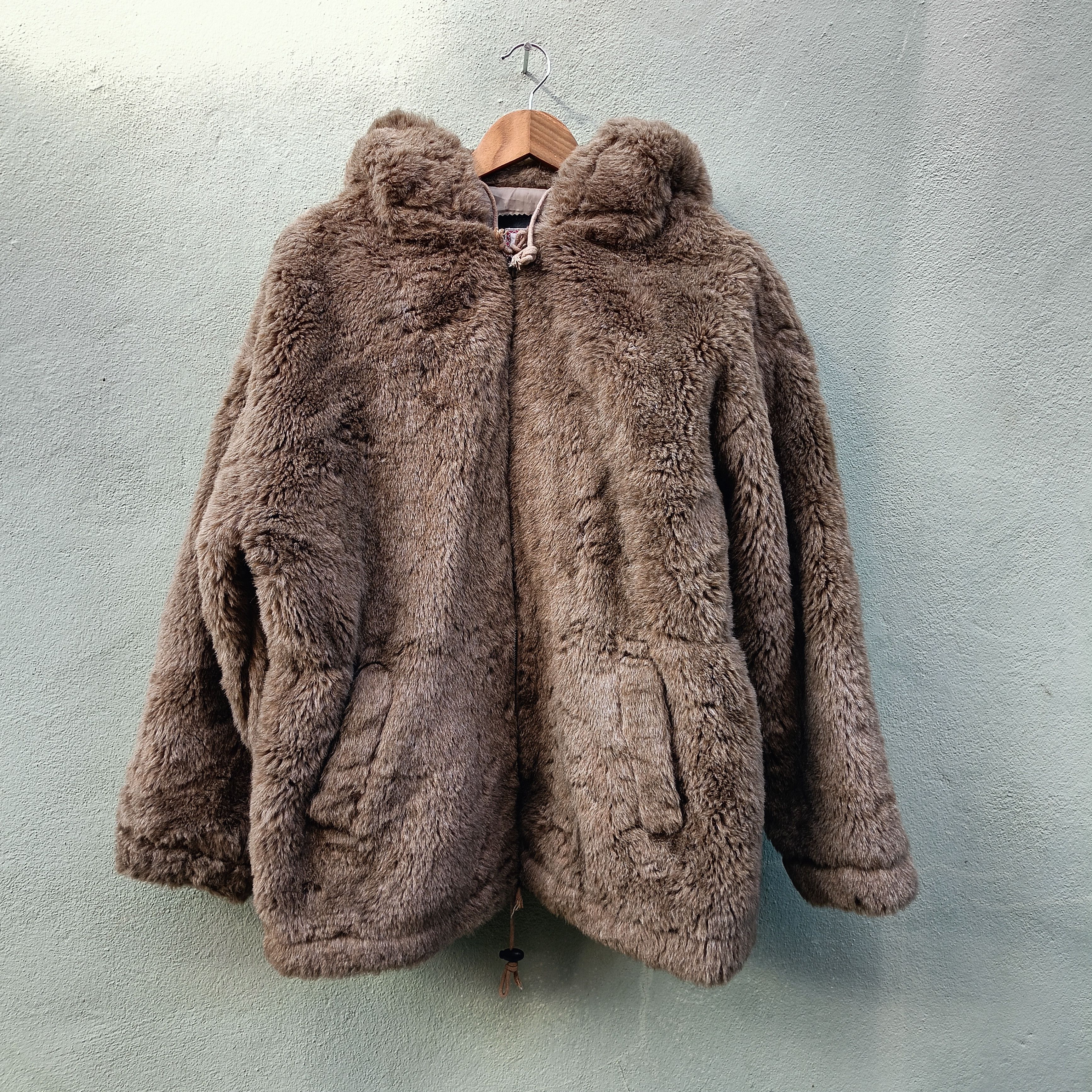 Japanese Brand Mc COYS DAISY FUR JACKET Size US L / EU 52-54 / 3 - 1 Thumbnail