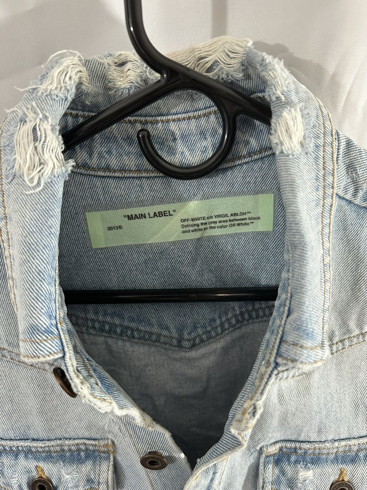 Off-White Off White Denim Shirt Size US XS / EU 42 / 0 - 12 Thumbnail