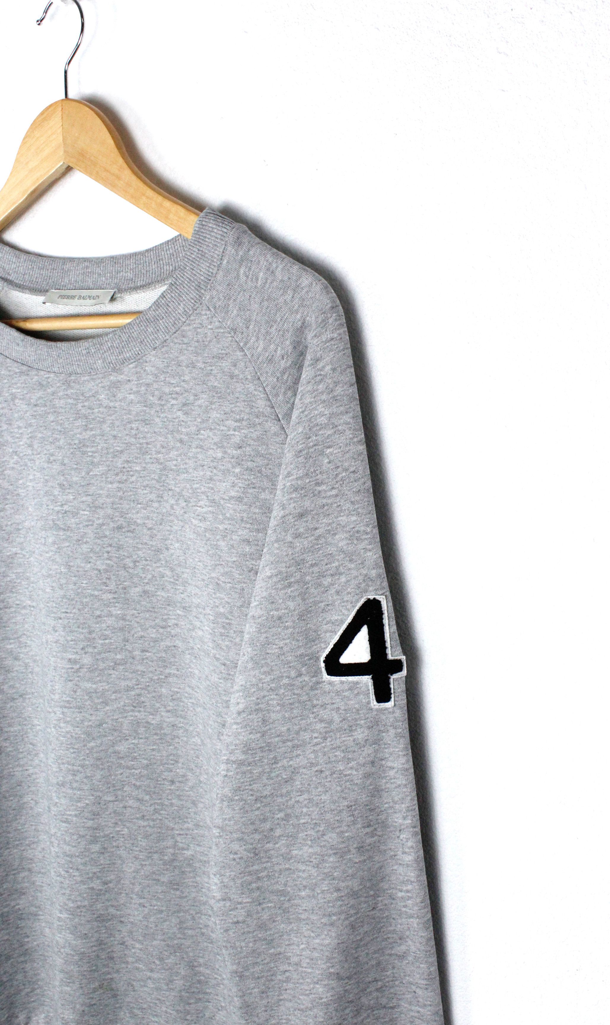 Balmain Pierre Balmain Balmania Paris 44 Applique Logo Sweatshirt Size US S / EU 44-46 / 1 - 4 Thumbnail