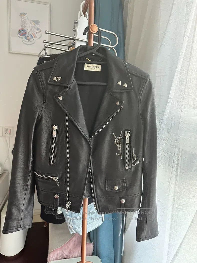 Saint Laurent Paris Saint Laurent Paris Leather jacket Size XS / US 0-2 / IT 36-38 - 1 Thumbnail