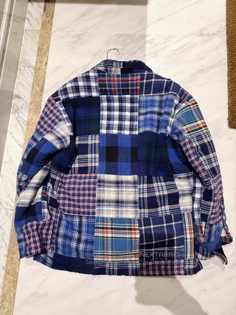 Greg Lauren Greg Lauren Patchwork Jacket with Mixed Fabrics Size US S / EU 44-46 / 1 - 8 Thumbnail