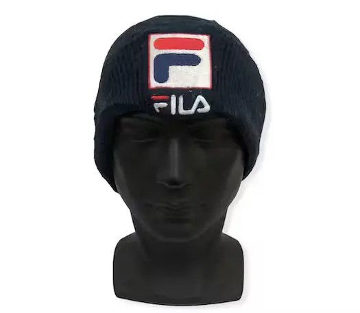 Fila Vintage Fila Spell Out Beanie Hat Size ONE SIZE - 1 Thumbnail