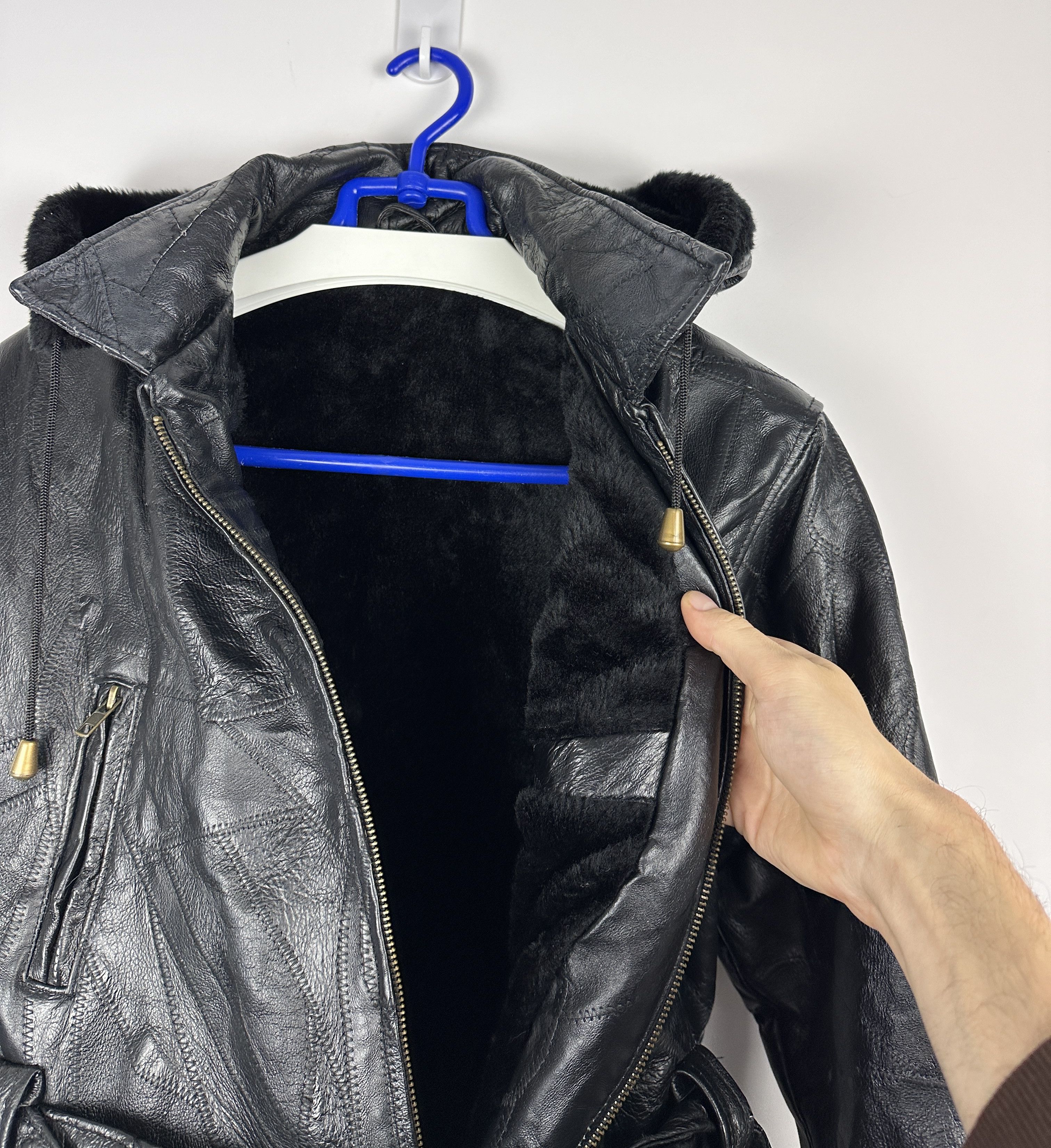 Vintage Vintage Avant Garde women leather jacket opium cyber y2k Size L / US 10 / IT 46 - 8 Thumbnail