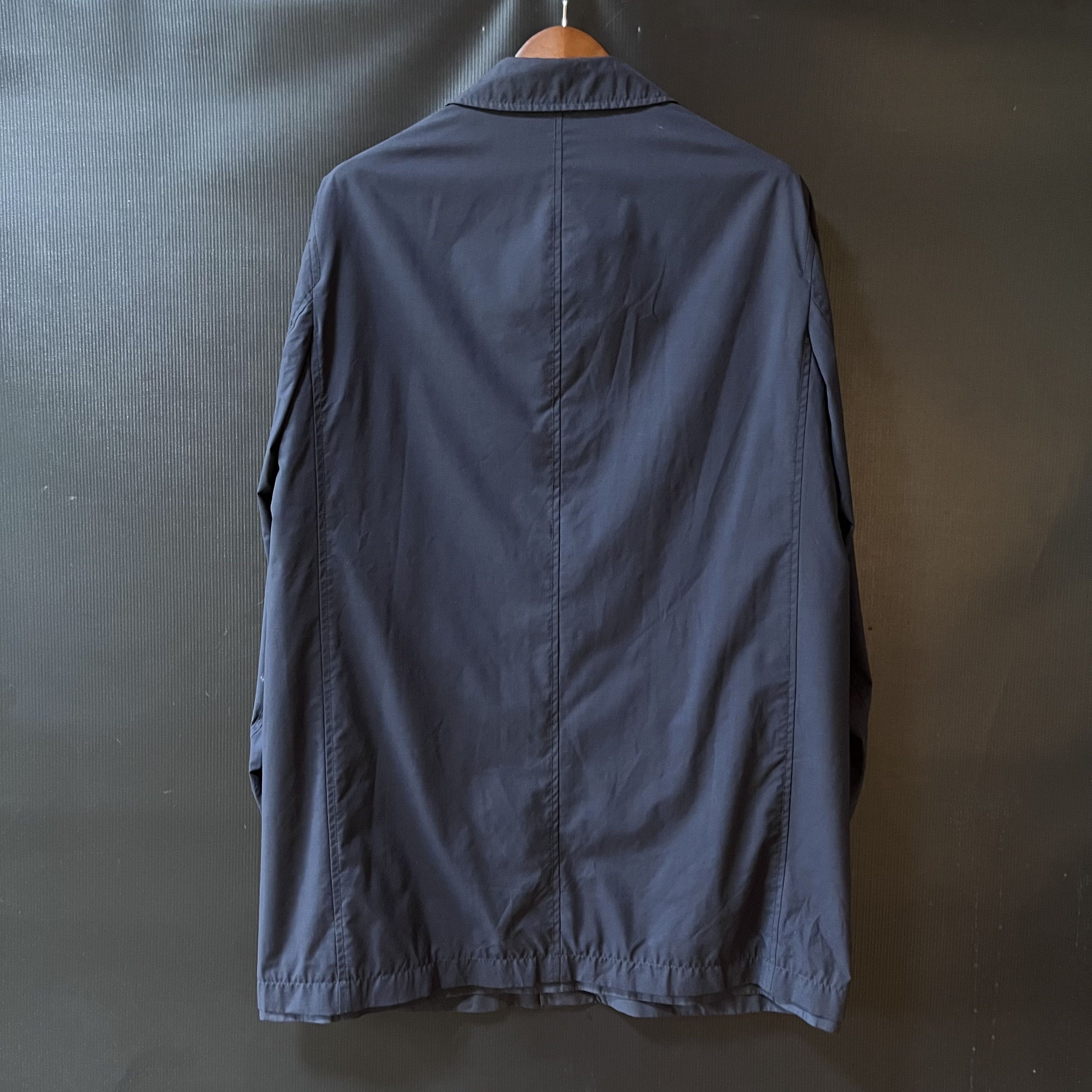 Canali Canali Reversible Wool Silk Commuter Coat Rain Tech Size US M / EU 48-50 / 2 - 2 Thumbnail