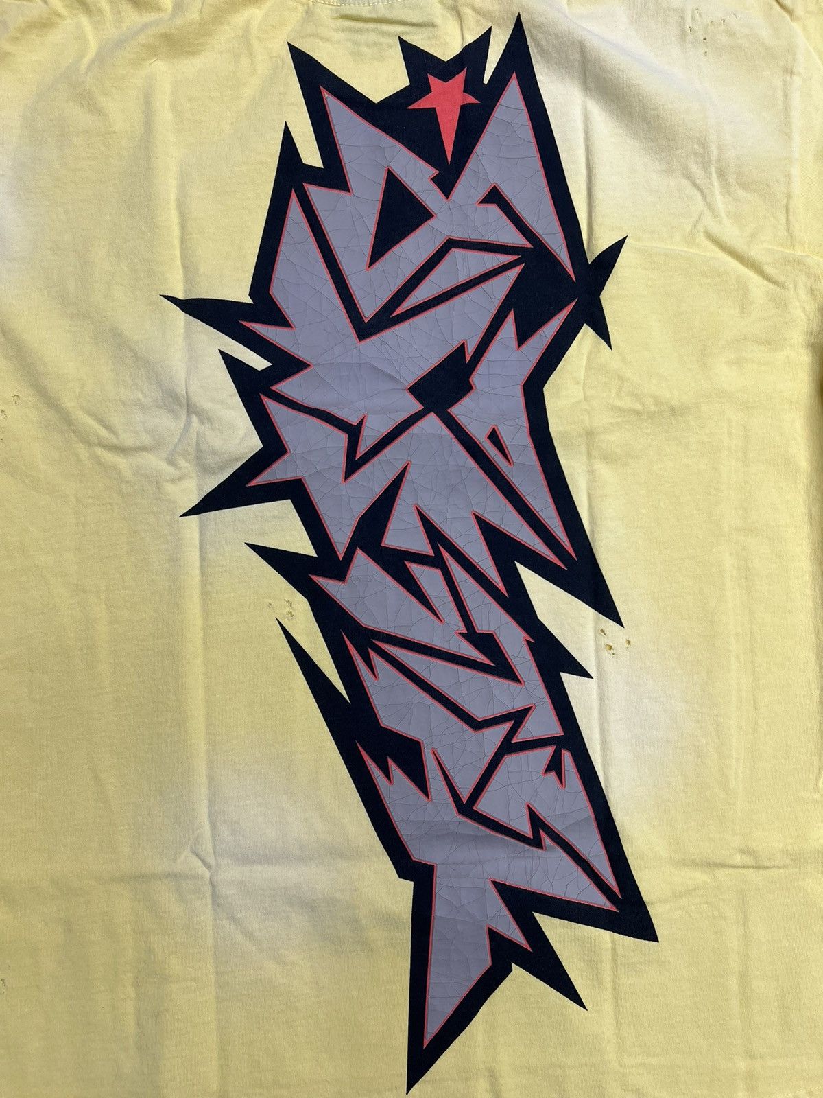 HELLSTAR Hellstar Cracked Print T-Shirt Size US L / EU 52-54 / 3 - 5 Thumbnail