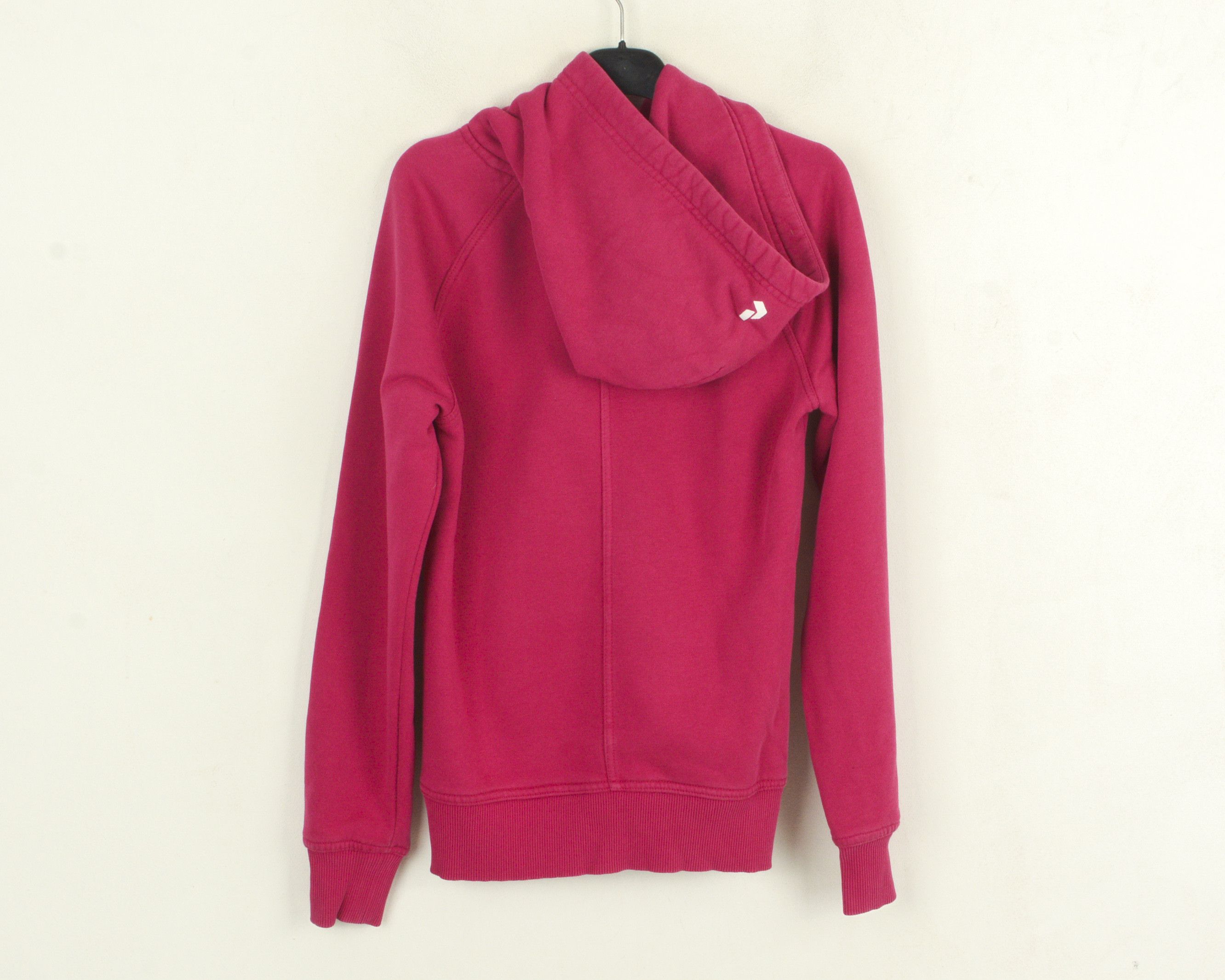 Peak Performance Elin Hood Women M Pullover Hoodie Jumper Hot Pink Sweatshirt Size M / US 6-8 / IT 42-44 - 3 Thumbnail