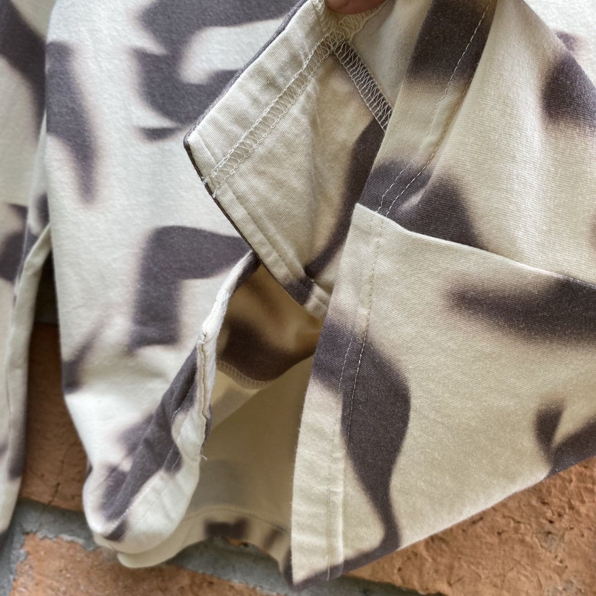 Designer LAGUA GEM Desert Toned Abstract Print Blouse Size S / US 4 / IT 40 - 16 Thumbnail