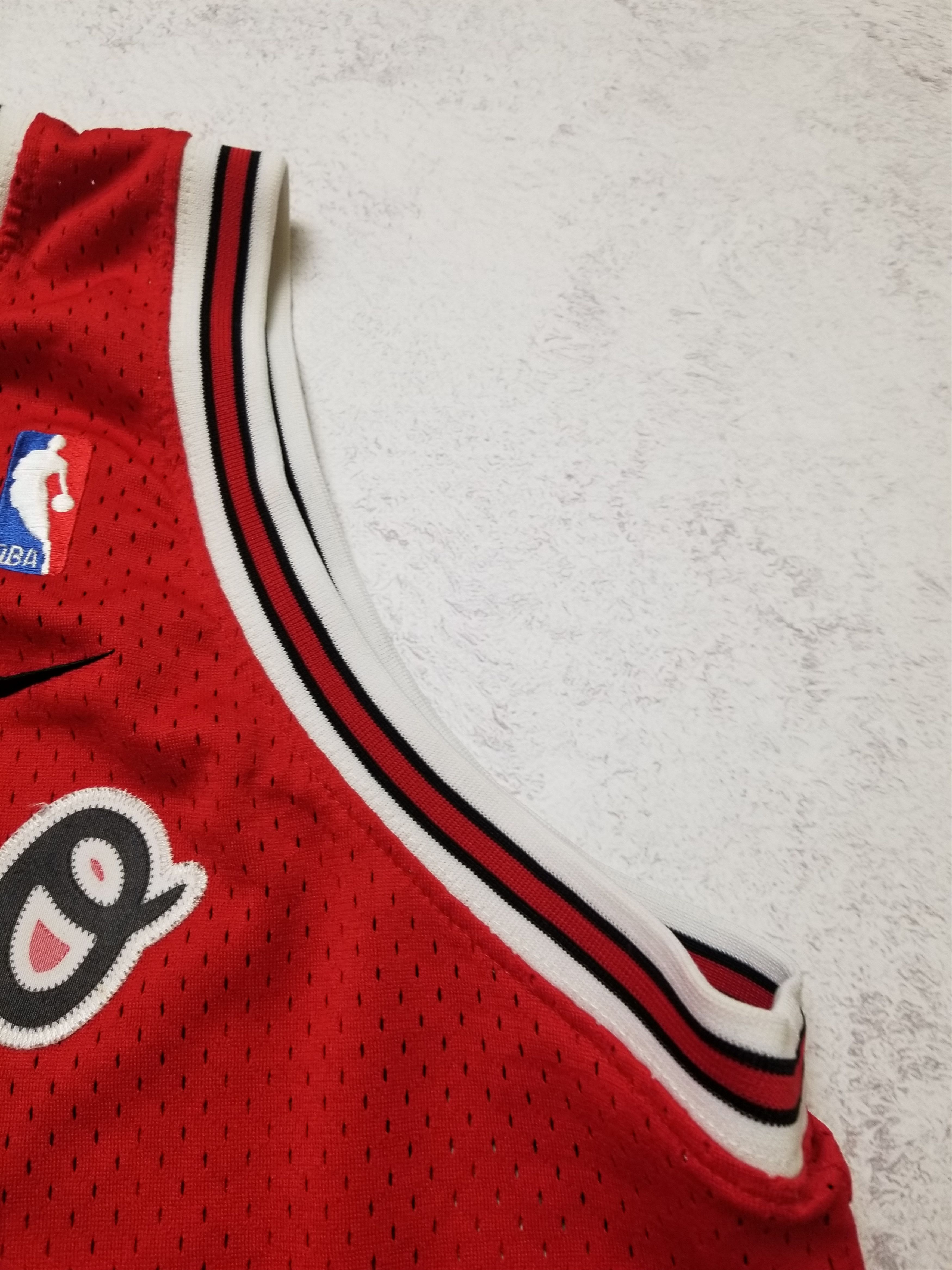 Nike VTG NBA Nike Chicago Bulls Jalen Rose Jersey Size US L / EU 52-54 / 3 - 18 Thumbnail