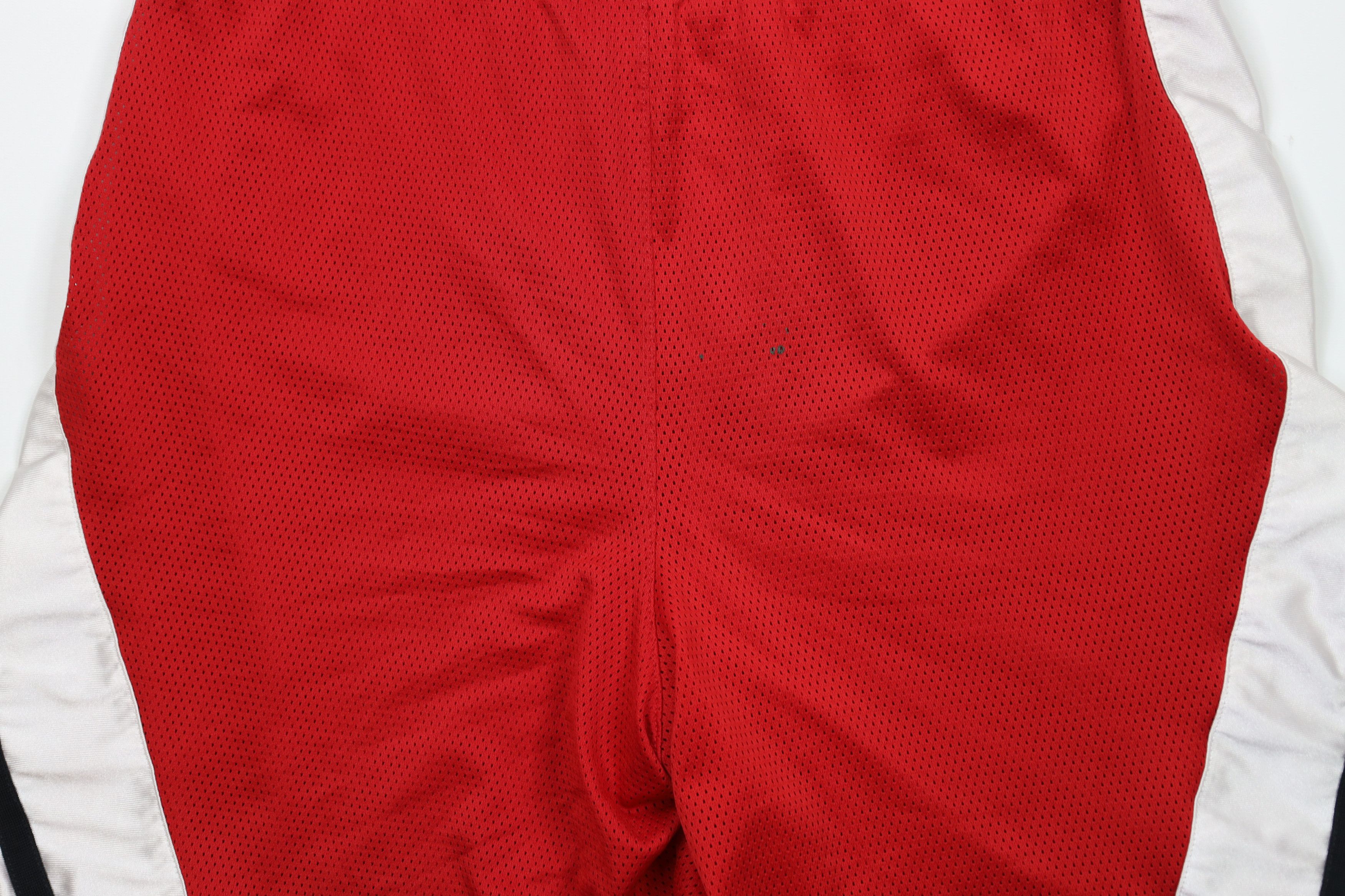 Nike × Vintage Vintage 90s Y2K Nike Scott Mini Swoosh Striped Mesh Shorts Size US 32 / EU 48 - 12 Thumbnail