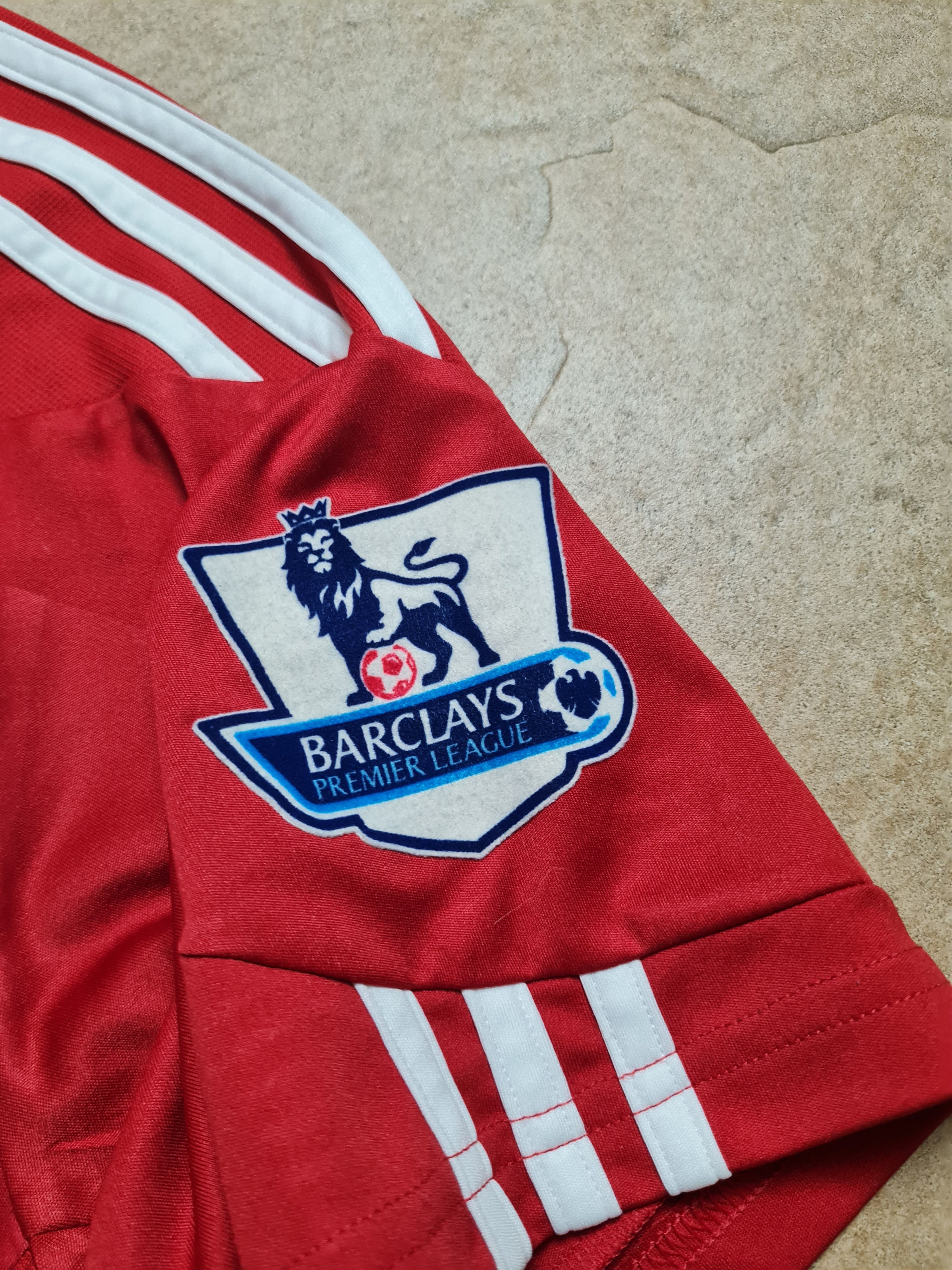 Adidas Jersey Adidas #9 Jones Stoke City 2010/11 Soccer Shirt Size US XS / EU 42 / 0 - 5 Thumbnail
