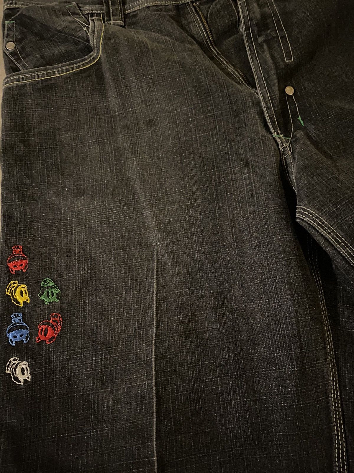 Vintage × Warner Bros Y2k Lot29 Looney Tunes Jeans Size 40 Size US 40 / EU 56 - 5 Thumbnail