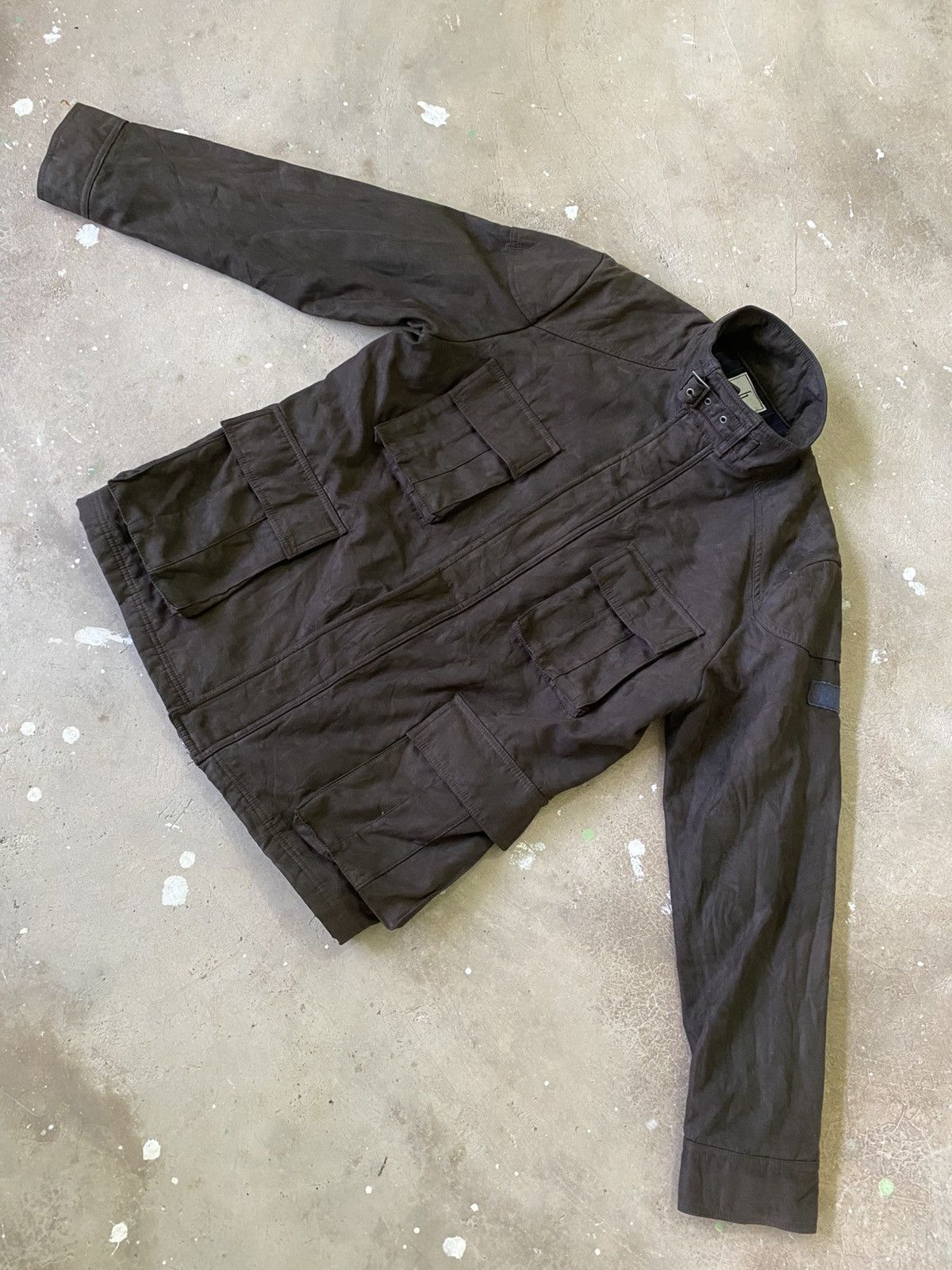 Japanese Brand DJ Honda Faux Suede Tactical Field Jacket Size US L / EU 52-54 / 3 - 7 Thumbnail