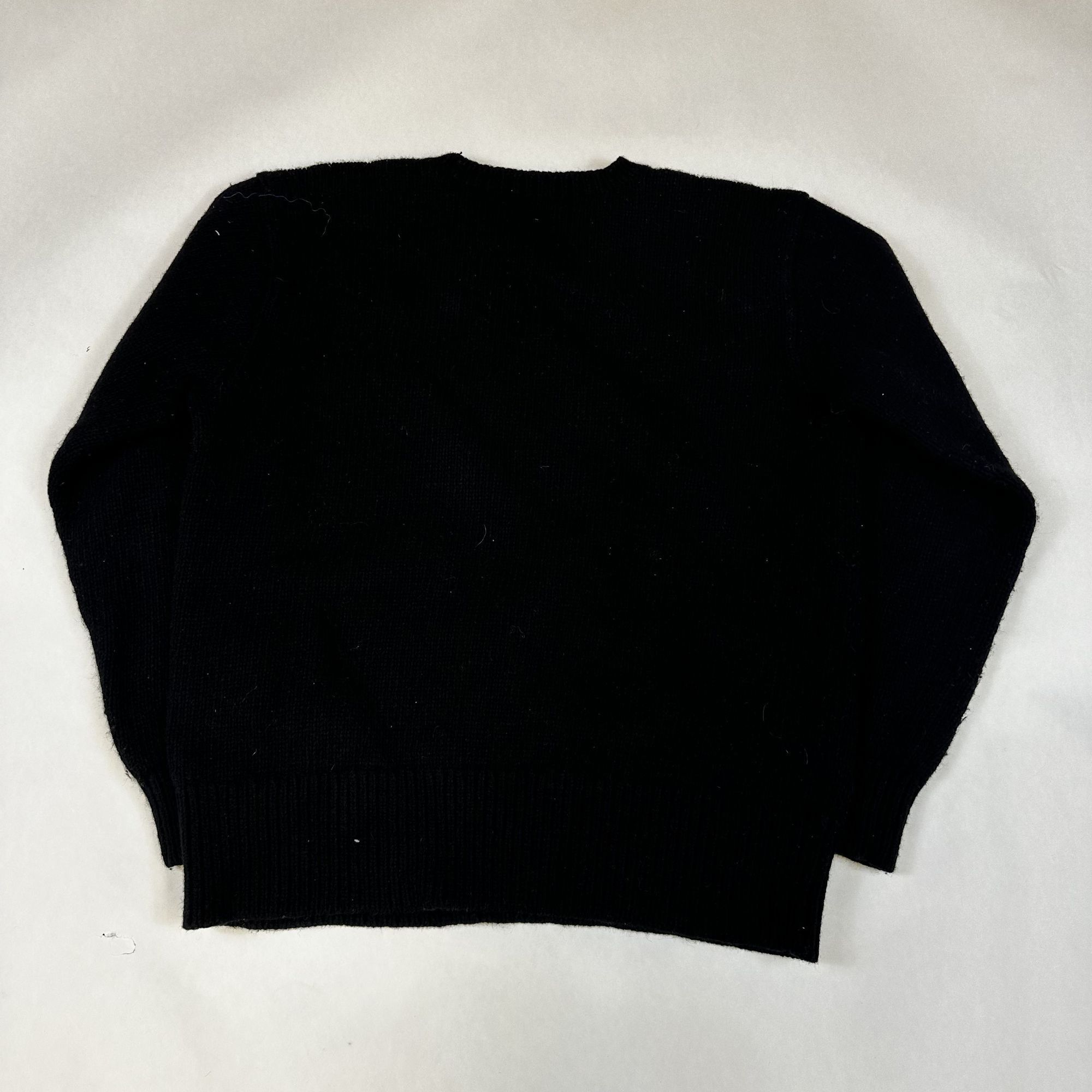 Polo Ralph Lauren Polo Ralph Lauren Black Wool Knit Sweater W/ Red P & Tiger P Size US L / EU 52-54 / 3 - 2 Thumbnail