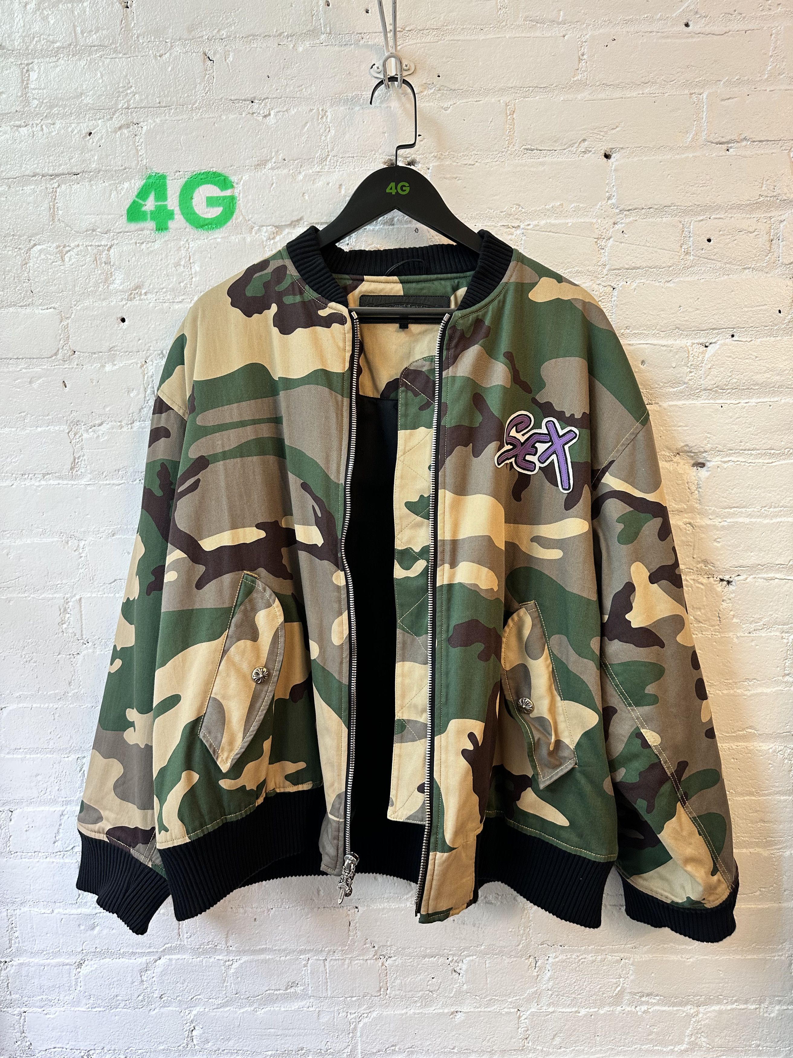Chrome Hearts Chrome Hearts SEX Matty Boy Bomber 4G SELLER Size US XL / EU 56 / 4 - 5 Thumbnail