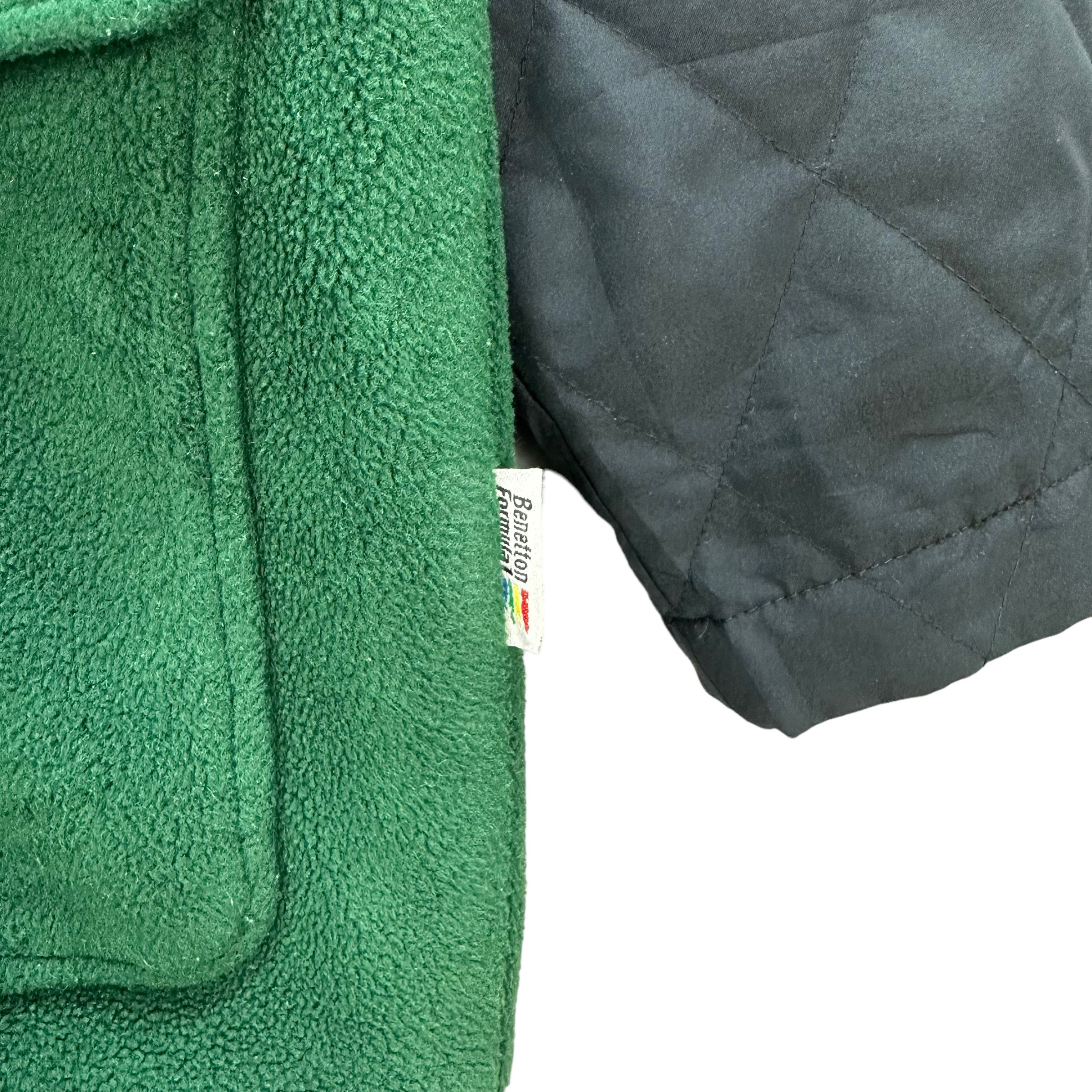 Benetton BENETTON FORMULA 1 HOODIE FLEECE JACKET #7686-164 Size US M / EU 48-50 / 2 - 7 Thumbnail