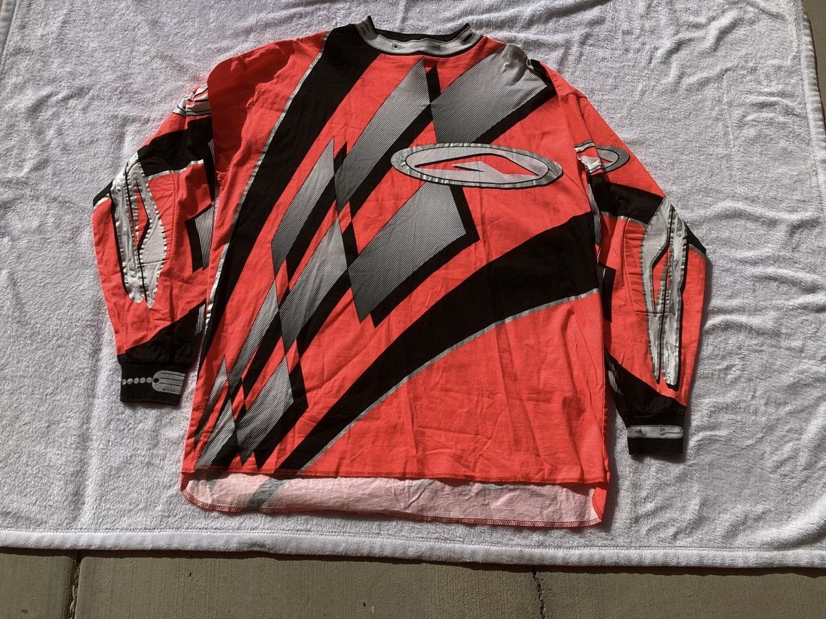 Vintage Vtg 90s AXO sports racing neon pink riding/motorcycle jersey Size US XXL / EU 58 / 5 - 2 Thumbnail