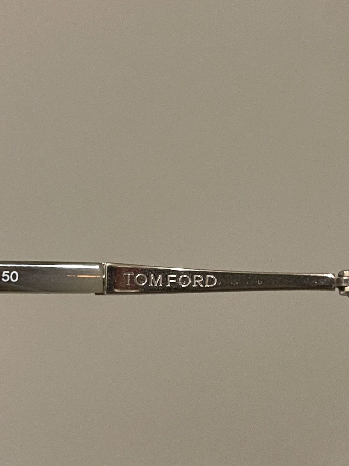 Tom Ford Tom Ford - half rim horn glasses x2 Size 34 - 4 Thumbnail