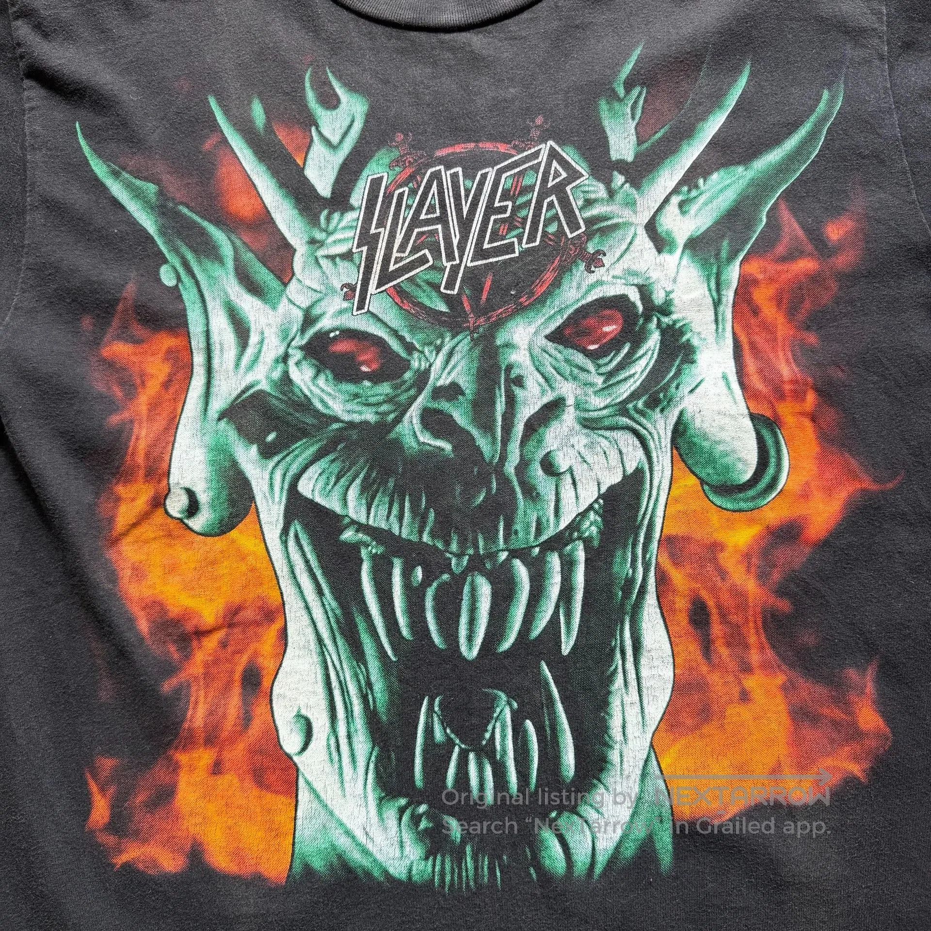 Vintage Vintage Slayer 00s Bootleg Travis Scott Tee. Size US M / EU 48-50 / 2 - 4 Thumbnail