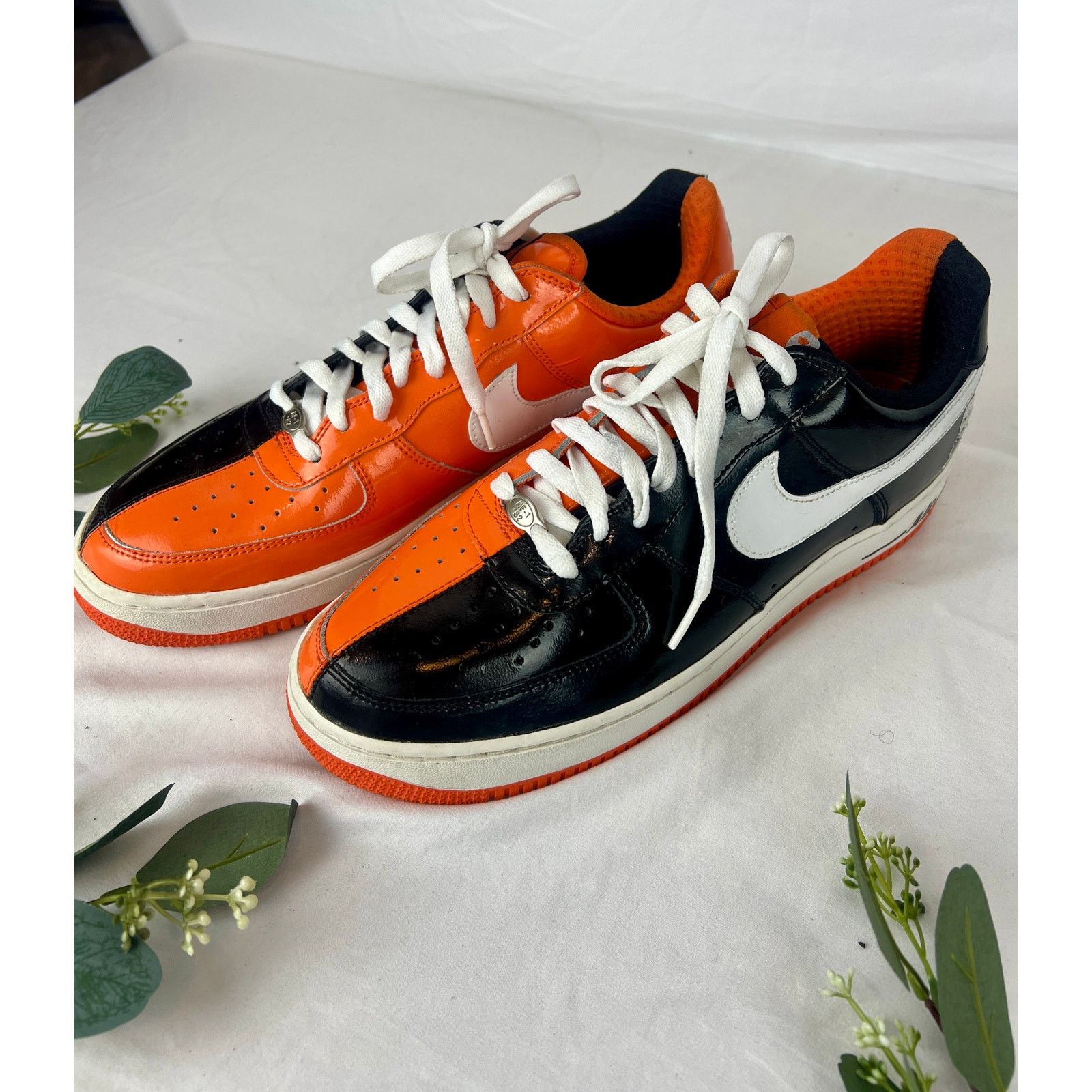 Nike RARE 2006 Halloween Nike Air Force 1 Limited Edition AF1 Size US 11 / EU 44 - 3 Thumbnail