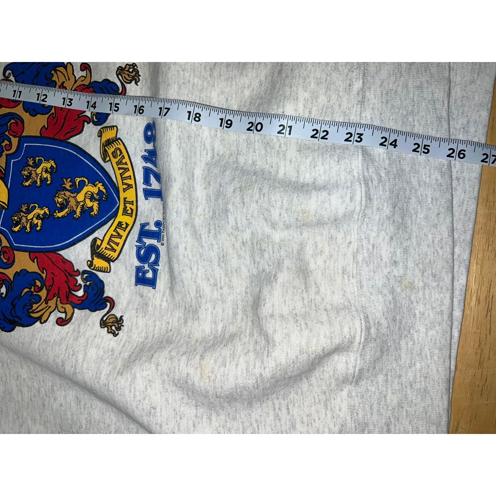 Delta Vintage Netherlands Sweatshirt Crewneck 90s Harrison 2XL XXL Size US XXL / EU 58 / 5 - 13 Thumbnail