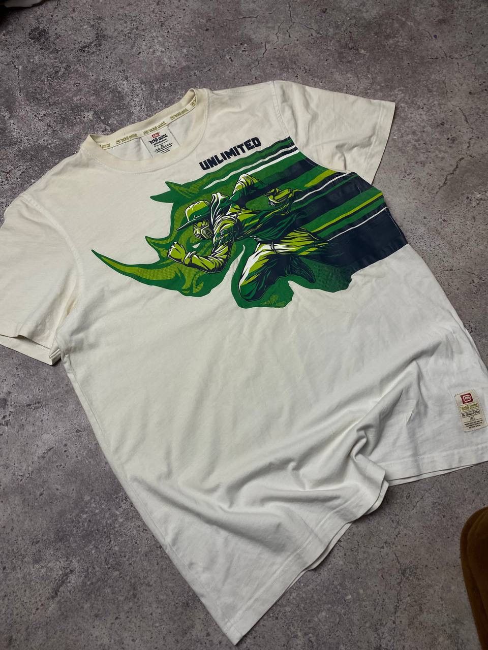 Ecko Unltd. × Vintage Vintage Ecko Unltd. T-Shirt Big Logo Y2K Rap Hip Hop Style Size US XL / EU 56 / 4 - 3 Thumbnail