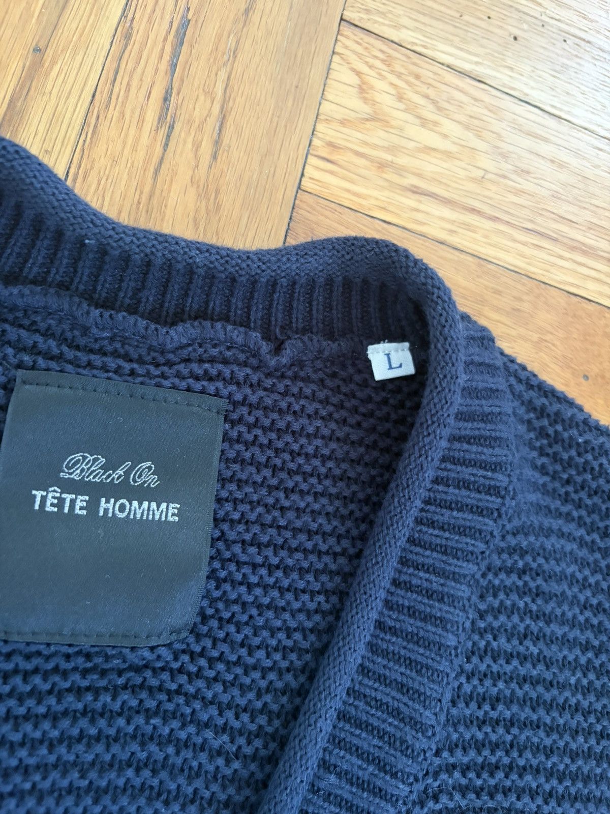 Issey Miyake Tête Homme x Issey Miyaki Knit Cardigan Size US M / EU 48-50 / 2 - 4 Thumbnail