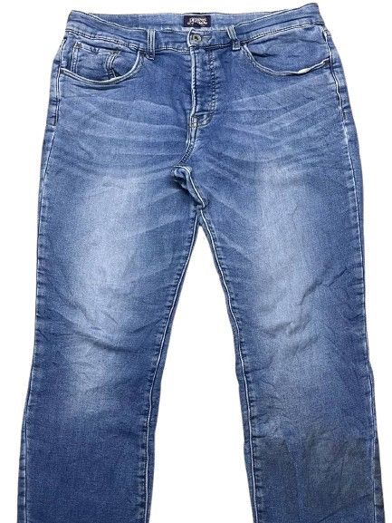Purple Brand PURPLE & YELLOW JEANS FADED STYLE Size US 36 / EU 52 - 2 Thumbnail