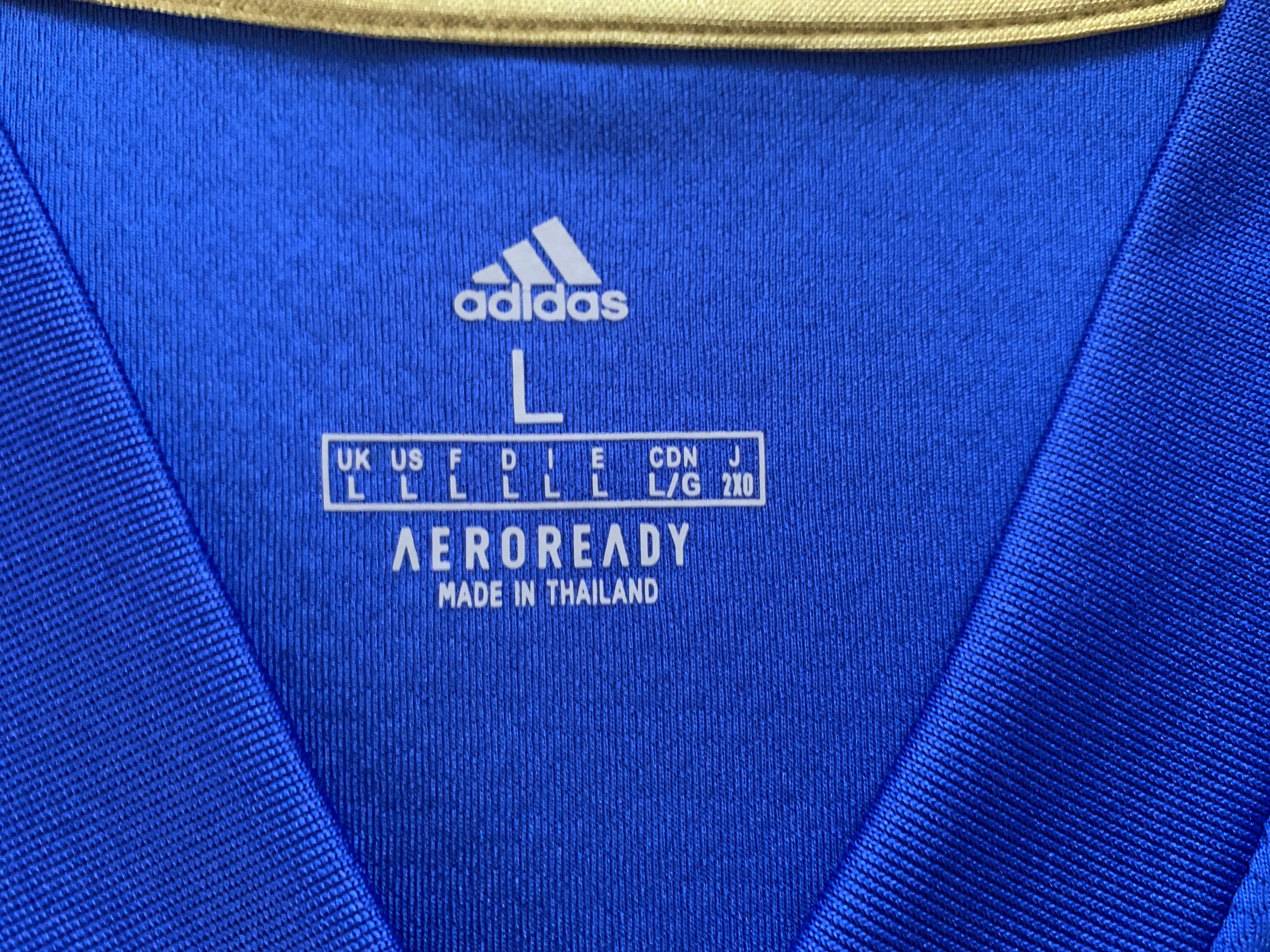Adidas Adidas Leicester Home Football Shirt 2020-2021 Size US L / EU 52-54 / 3 - 7 Thumbnail