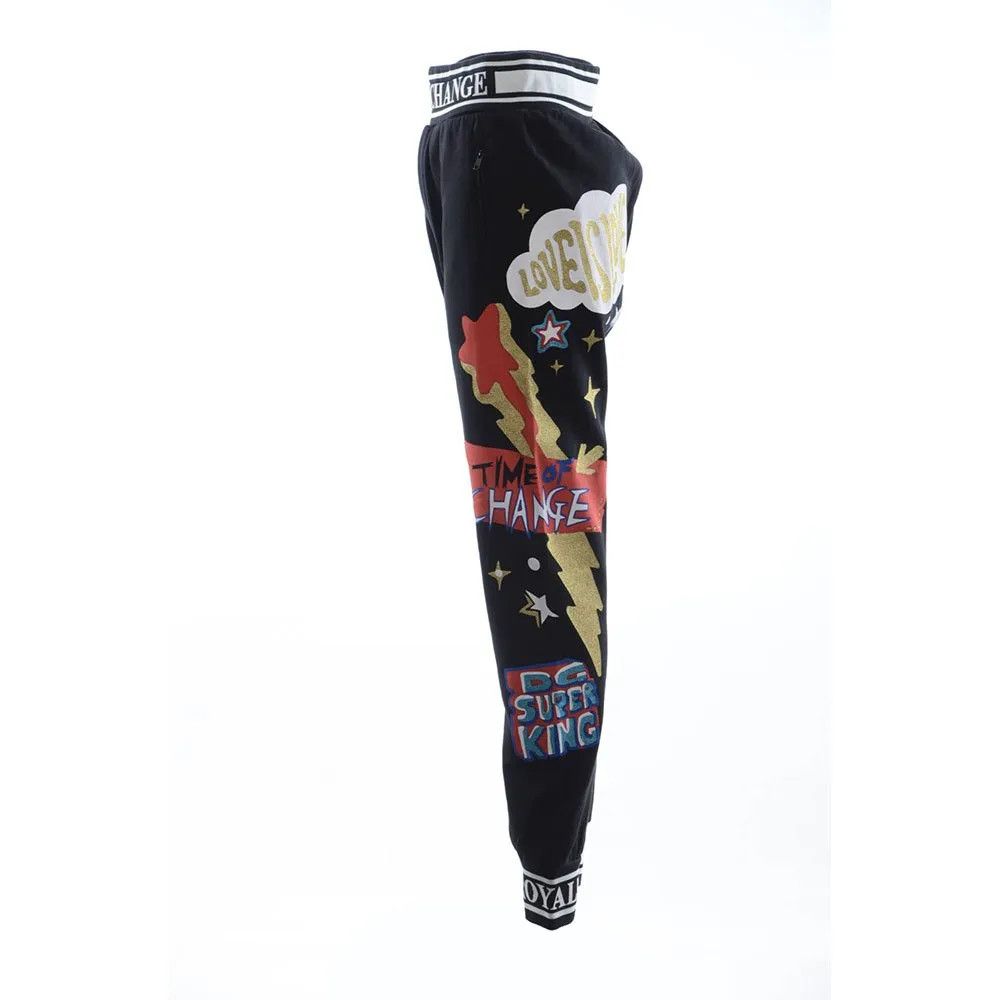 Dolce & Gabbana o1y0125 Jogger & Sweatpant in Black Size US 30 / EU 46 - 3 Thumbnail