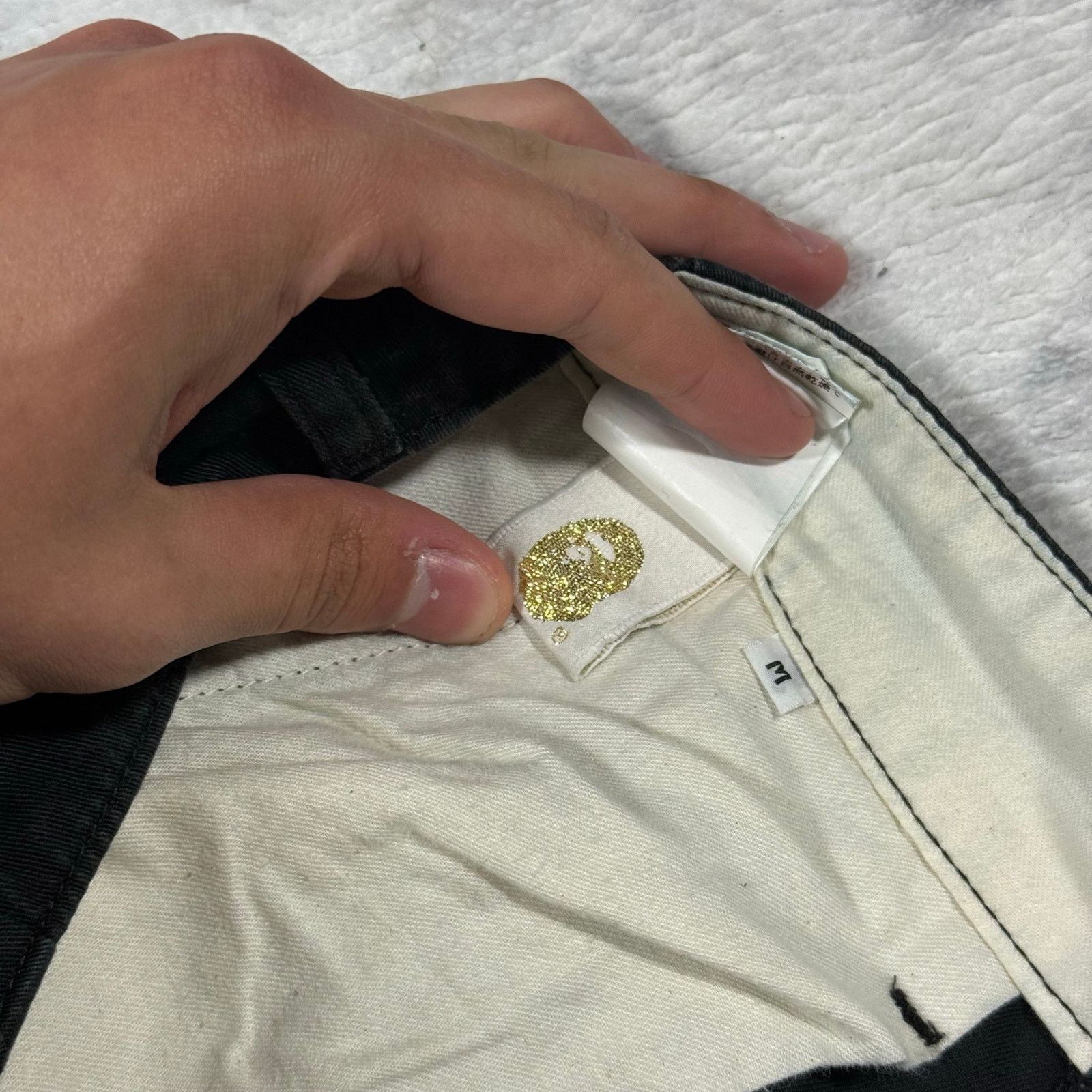 Bape × Nigo Authentic Bape 2000’s Patch Logo Chino Pants 32 Size US 32 / EU 48 - 6 Thumbnail