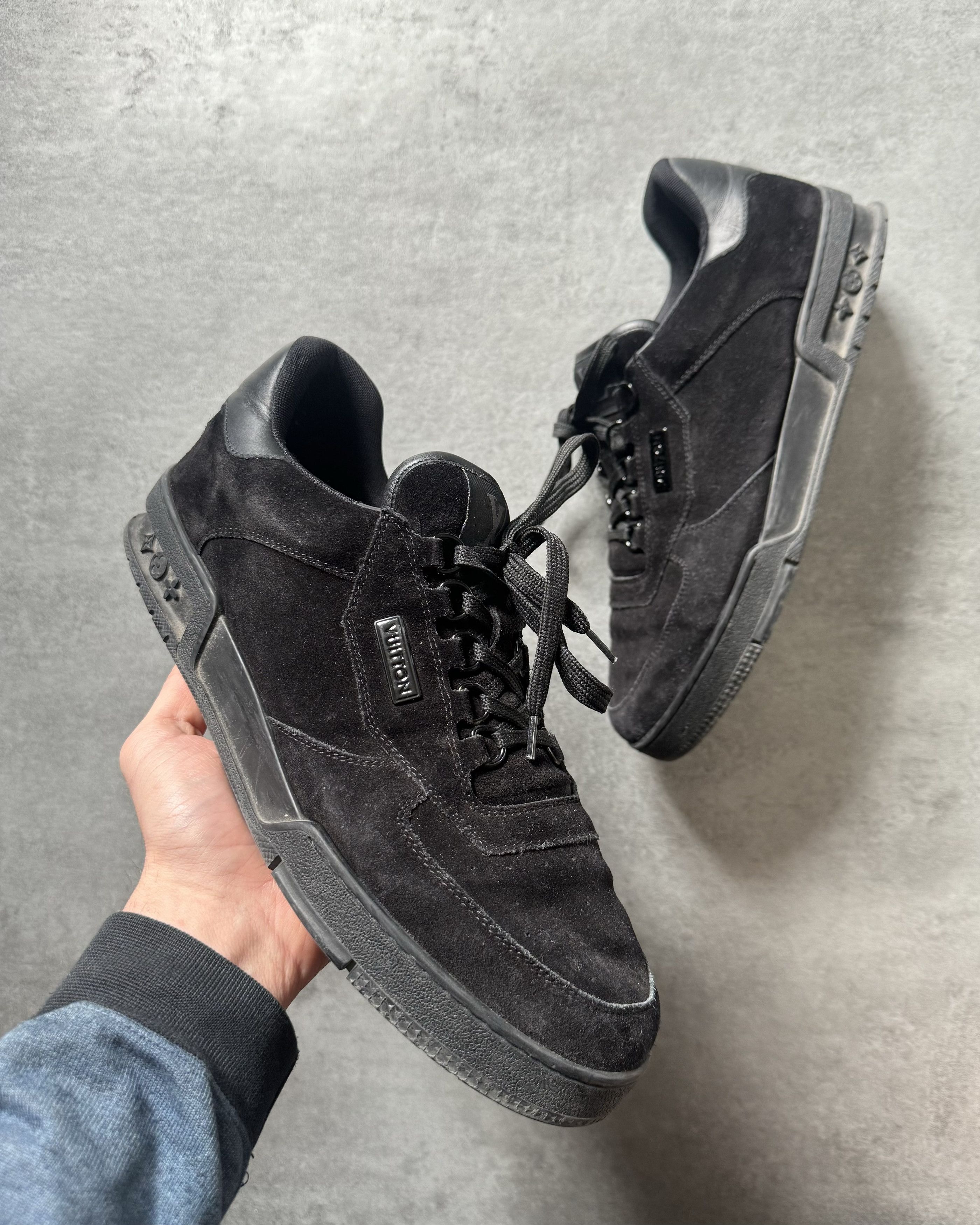 image of Archival Clothing x Louis Vuitton Trainer Black Exclu Employee Shoes, Men's (Size 10)