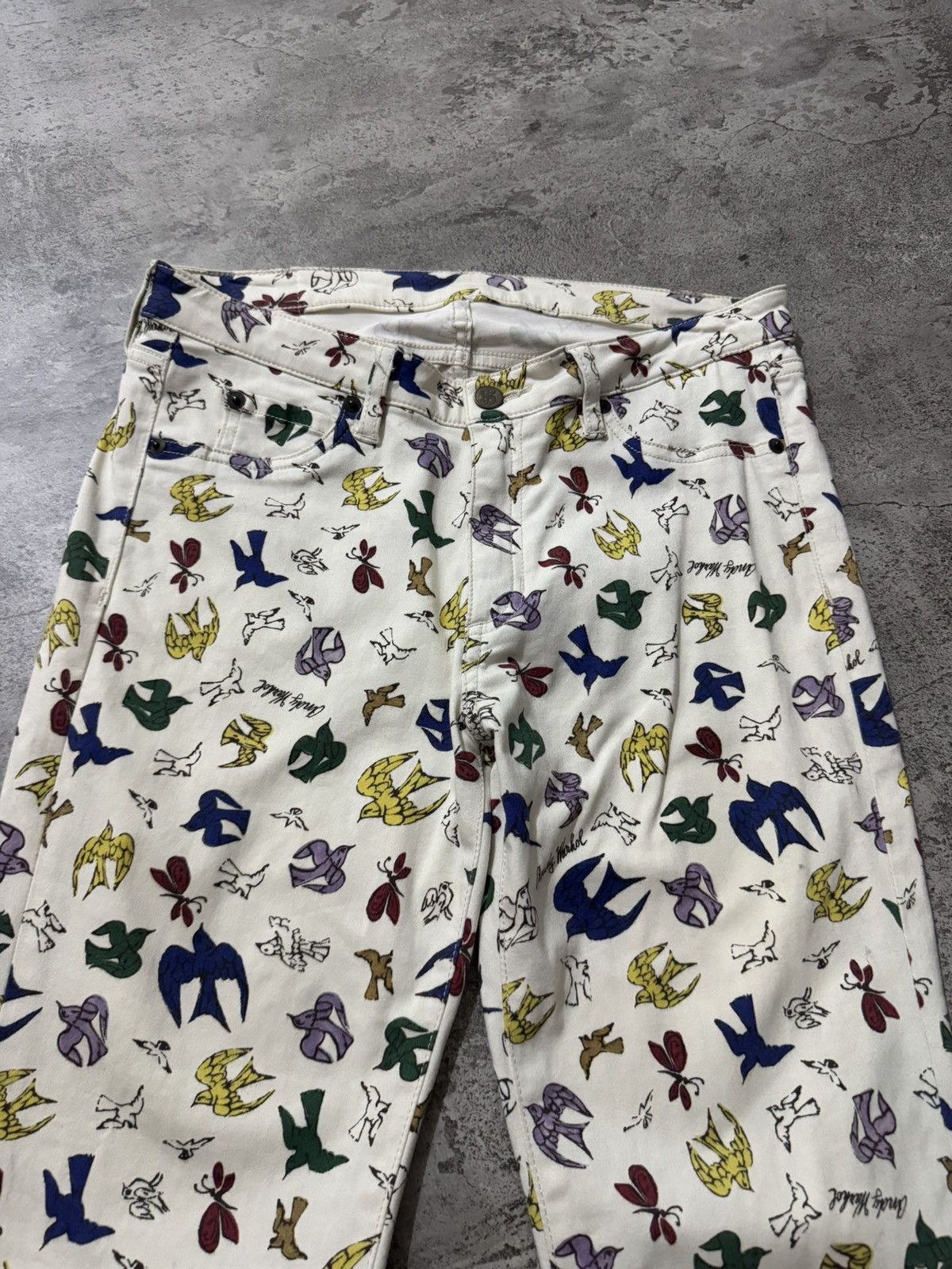 Andy Warhol × Hysteric Glamour HYSTERIC GLAMOUR x ANDY WARHOL BIRD ALLOVER PRINT PANTS Size US 30 / EU 46 - 7 Thumbnail