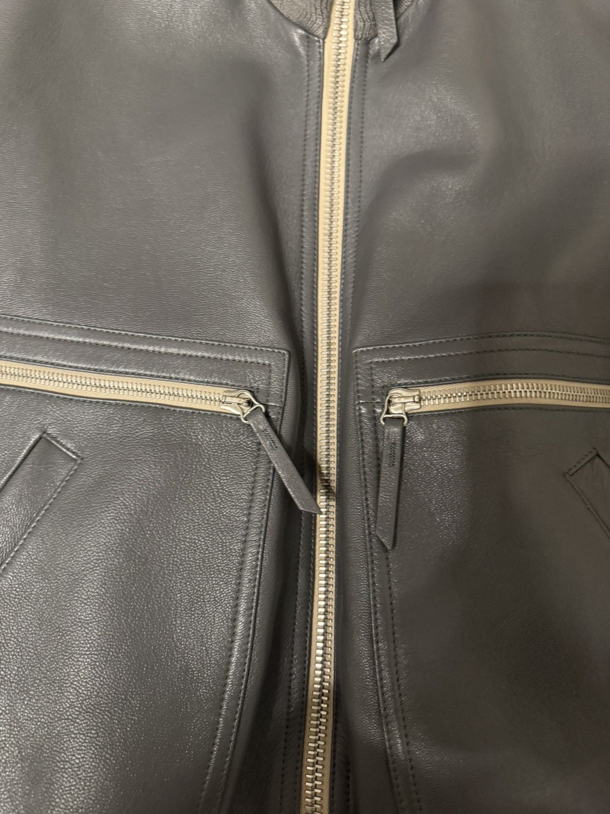 Tom Ford Leather Bomber 48 Size US M / EU 48-50 / 2 - 2 Thumbnail
