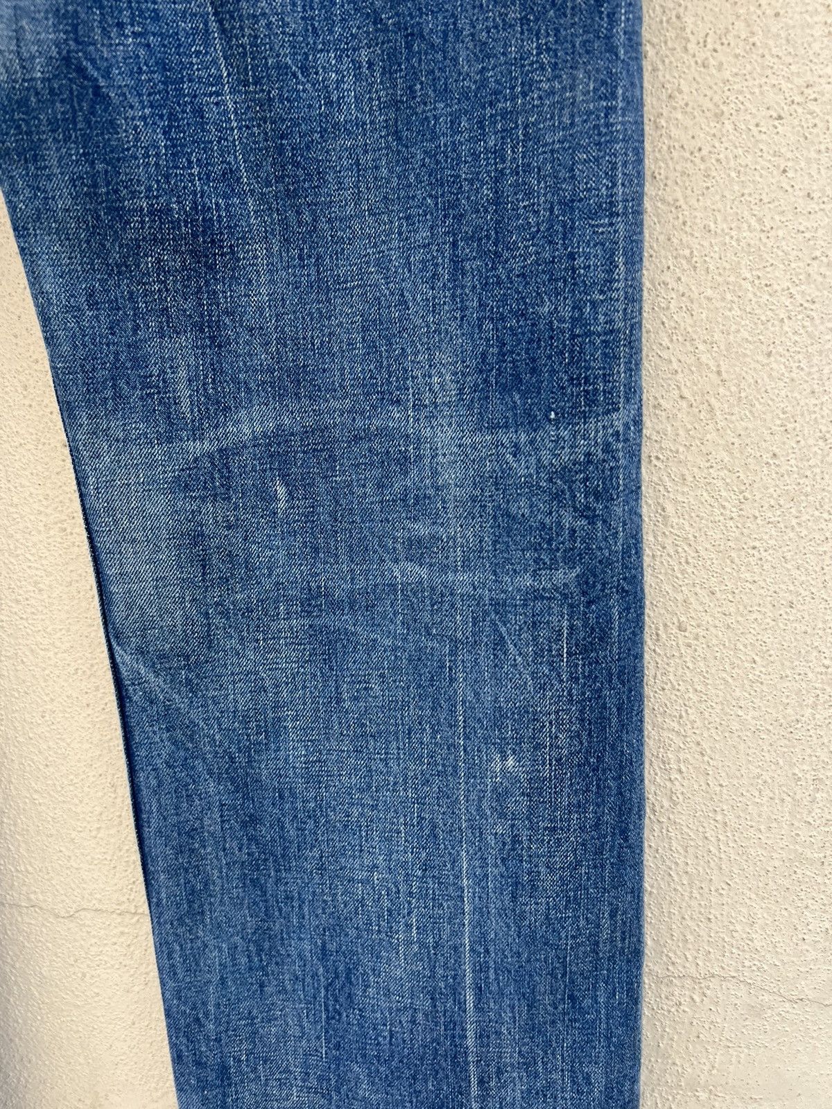 Chimala Chimala Japan Distressed Fade Denim Selvedge Jeans Size US 32 / EU 48 - 21 Thumbnail