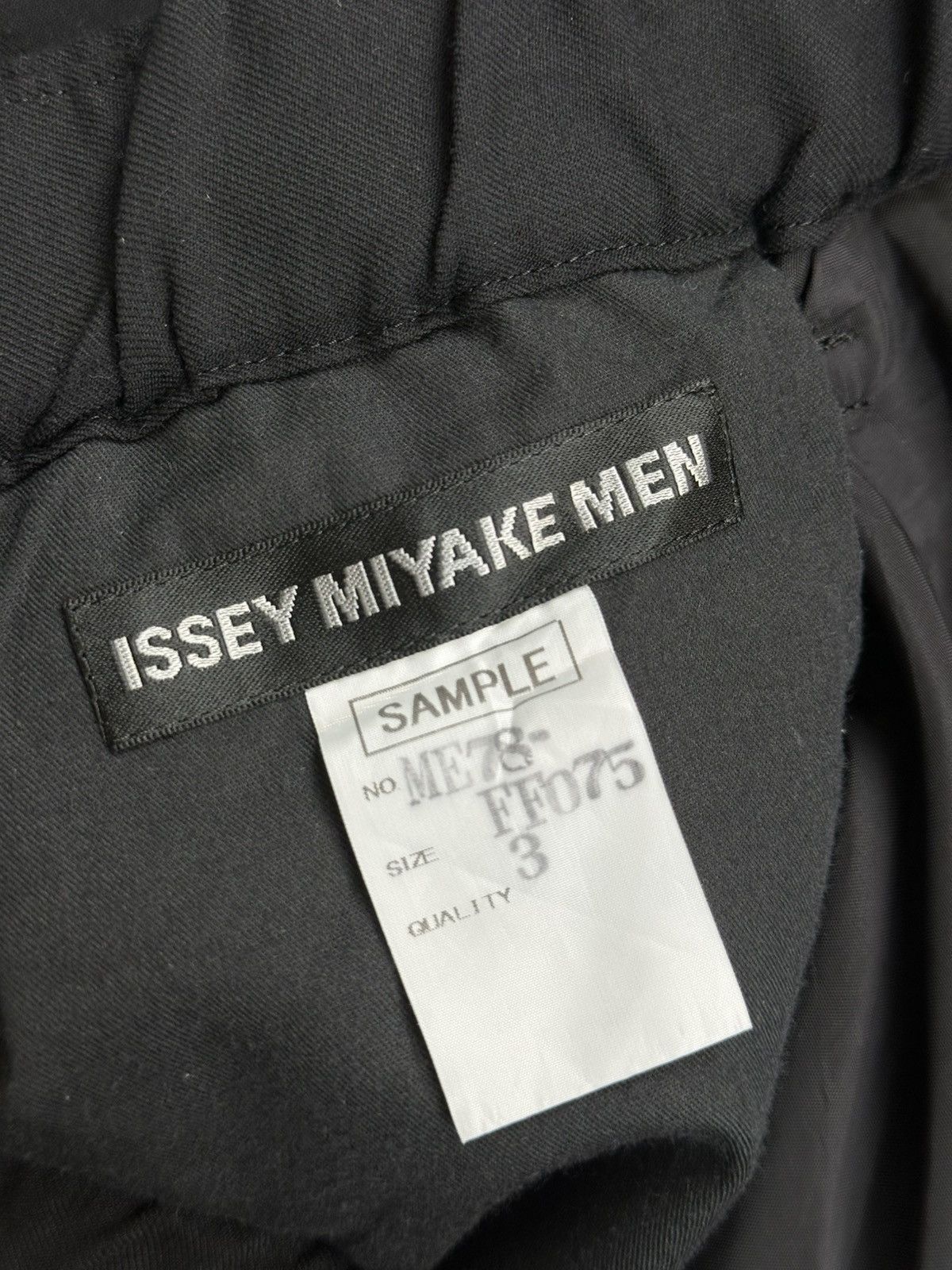 Issey Miyake Issey Miyake - S/S17 Sarouel Asymmetrical Drop Crotch Pants Size US 32 / EU 48 - 16 Thumbnail