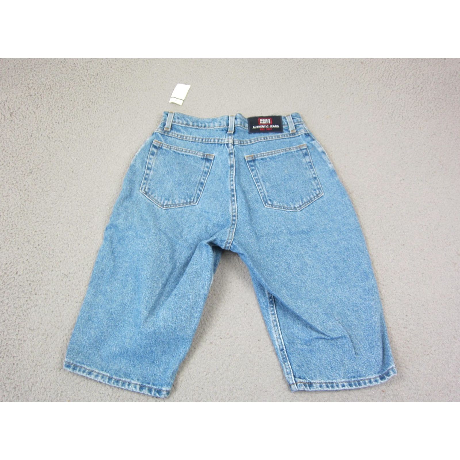 Faded Glory VINTAGE Faded Glory Shorts Bermuda Denim Women's 6 Blue 90s City Classic Bermuda Shorts Women Size 28" / US 6 / IT 42 - 7 Thumbnail