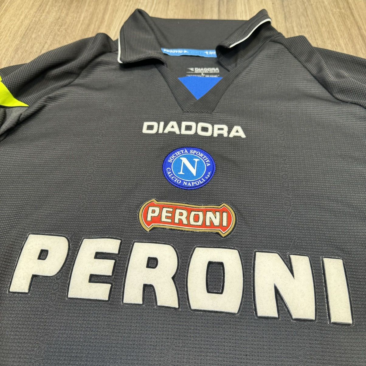 Diadora Napoli 02/03 third away shirt Size US L / EU 52-54 / 3 - 3 Thumbnail