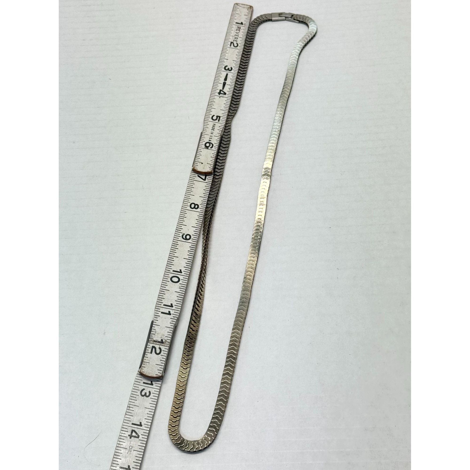 Vintage Vintage silver long chain necklace Size ONE SIZE - 5 Thumbnail