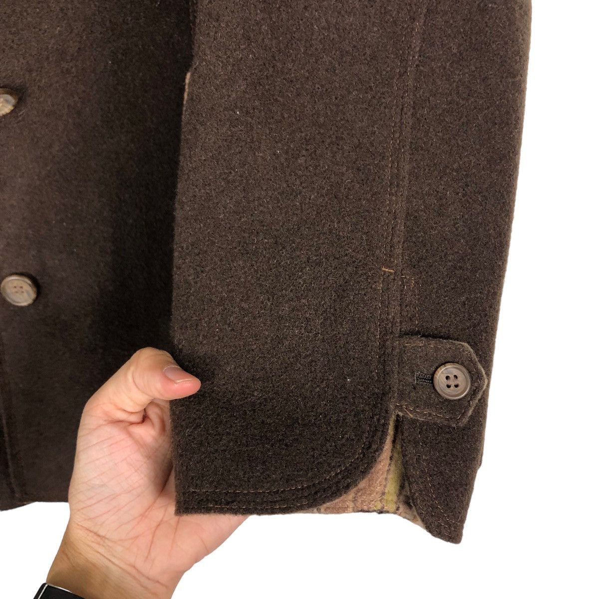 Japanese Brand 🔥Vintage Wool Chore Jacket Kansai Bis Japan Made Blanket Size US M / EU 48-50 / 2 - 15 Thumbnail