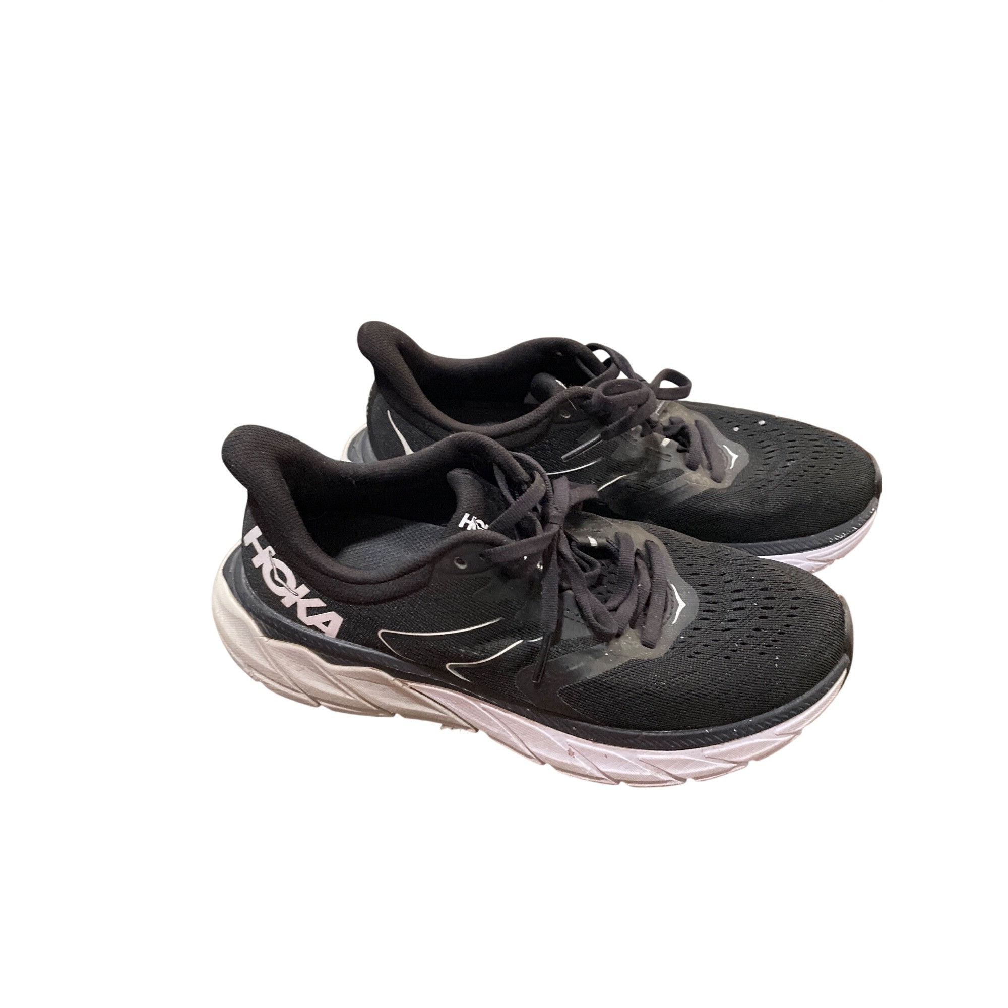 Hoka Hoka Arahi 5 wms black white walking running sneakers sz 7B Size US 7 / IT 37 - 16 Thumbnail