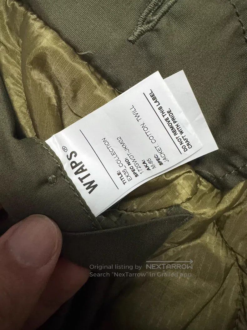 Wtaps Wtaps Jacket Coat Cotton Size US M / EU 48-50 / 2 - 4 Thumbnail