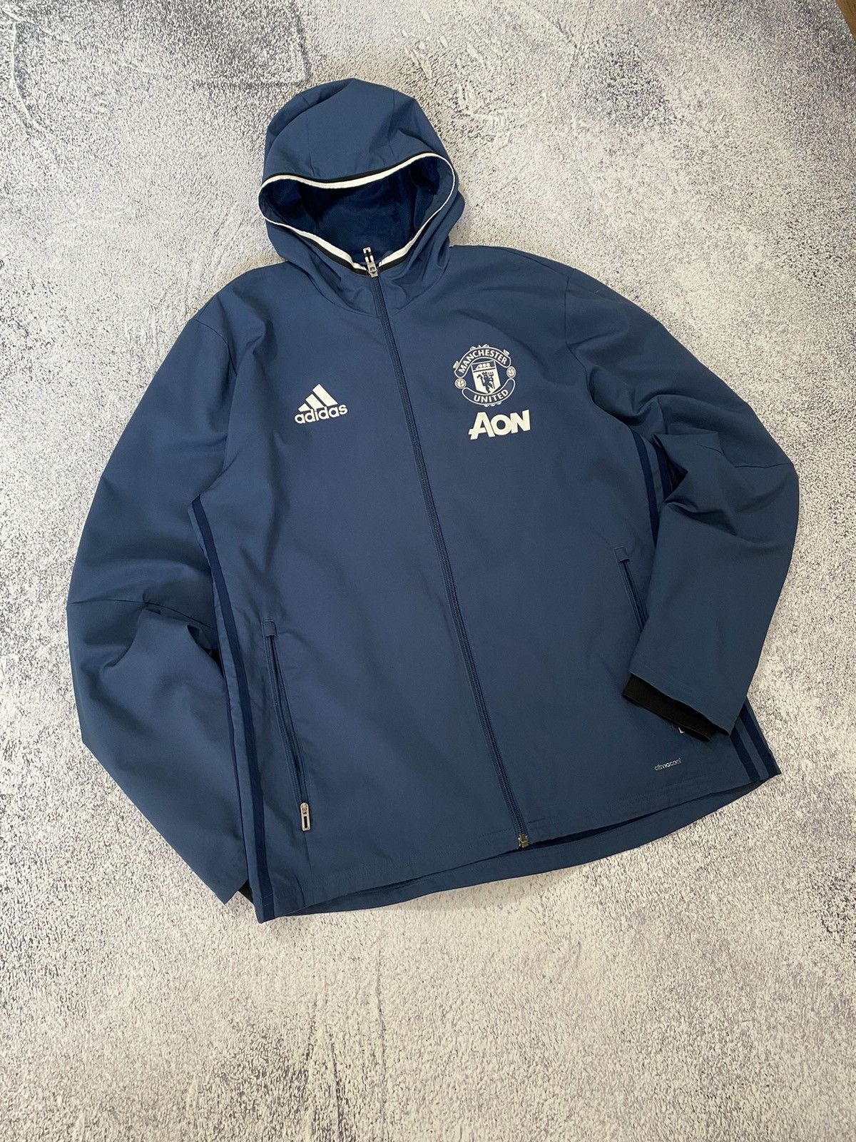 Adidas Adidas Manchester United Training Jacket Size MEDIUM Size US M / EU 48-50 / 2 - 2 Thumbnail