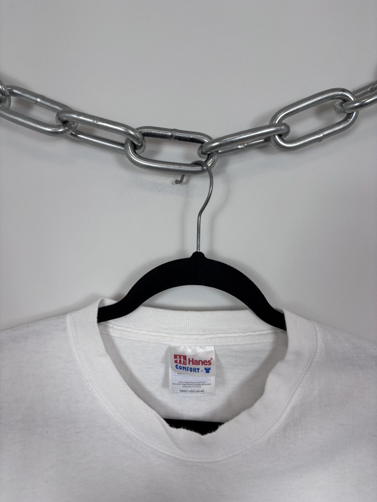 Hanes Vintage United We Stand Remembrance Yardbirds White Tee Size US L / EU 52-54 / 3 - 4 Thumbnail