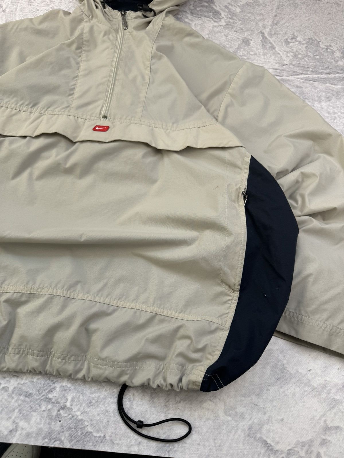 Nike × Nike ACG NIKE 1/3 ZIP VINTAGE CENTER LOGO OVERSIZE NYLON LIGHT JACKET Size US M / EU 48-50 / 2 - 3 Thumbnail