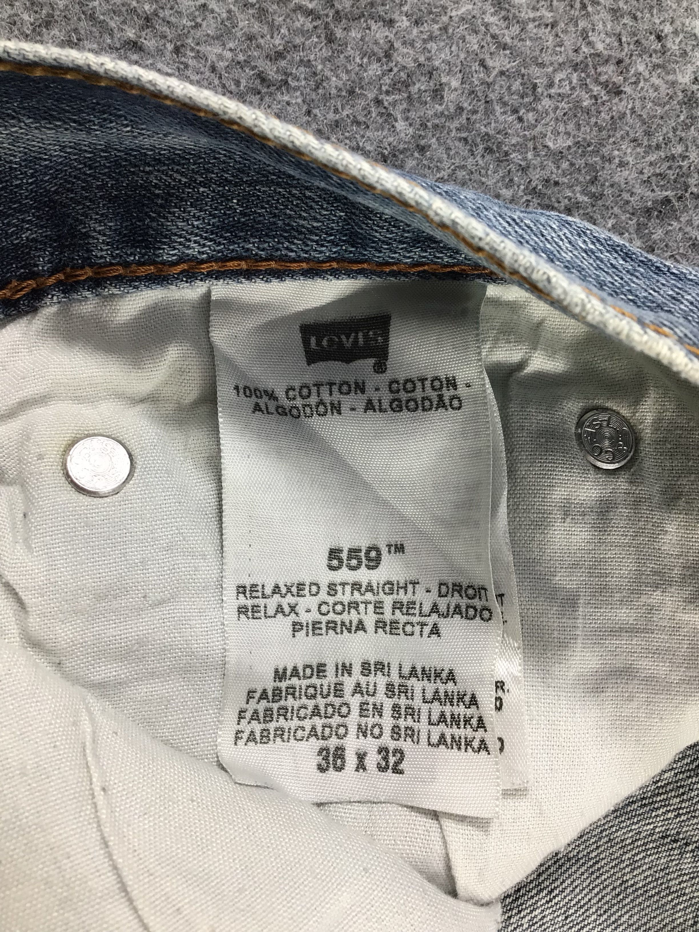 Levi's Vintage Levis Jeans Lot 559 Straight Pants-J830 Size US 36 / EU 52 - 10 Thumbnail