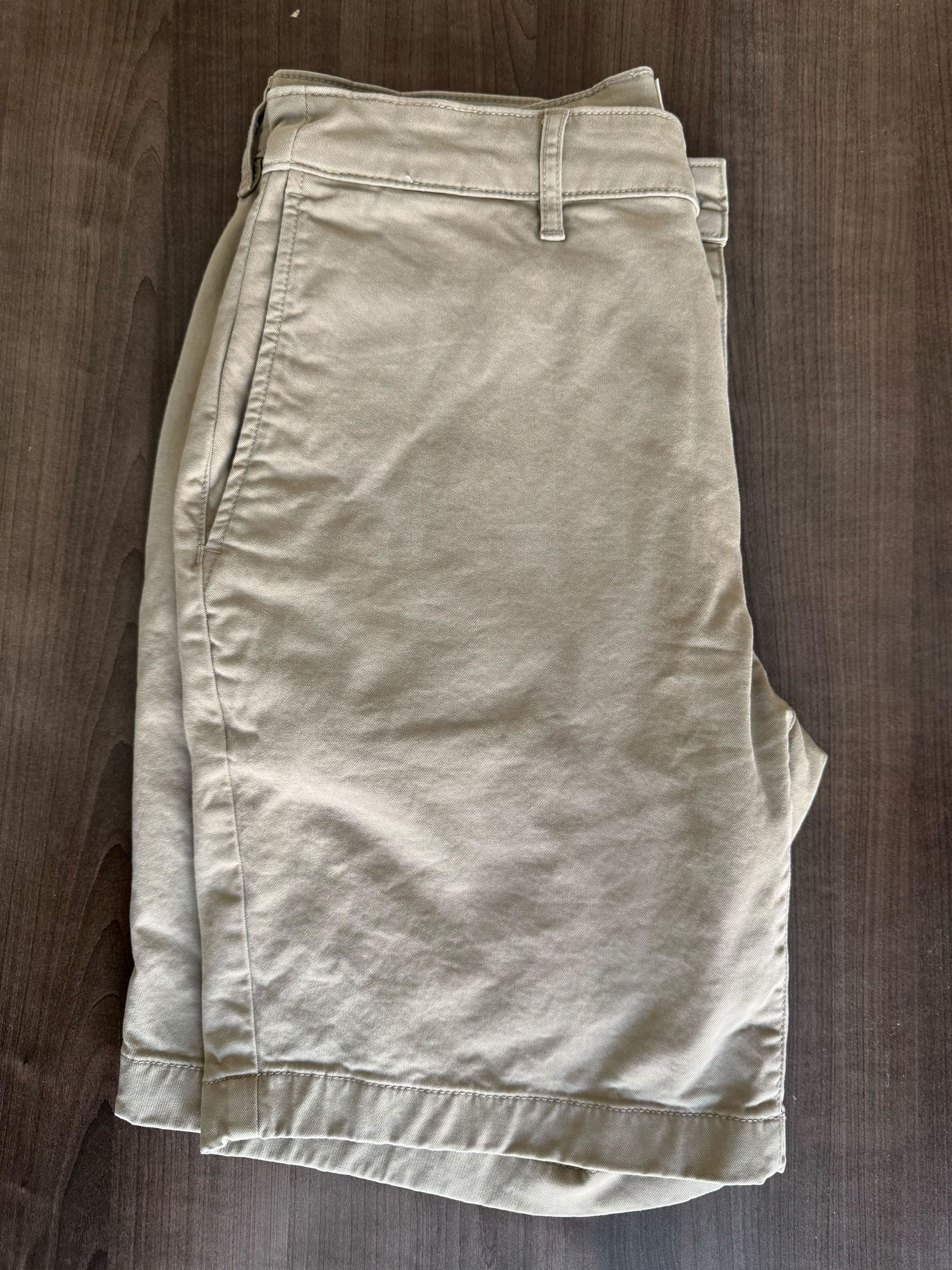 Flint And Tinder Flint and Tinder 365 Chino Short 9" Khaki Sz 31 Size US 31 - 1 Thumbnail