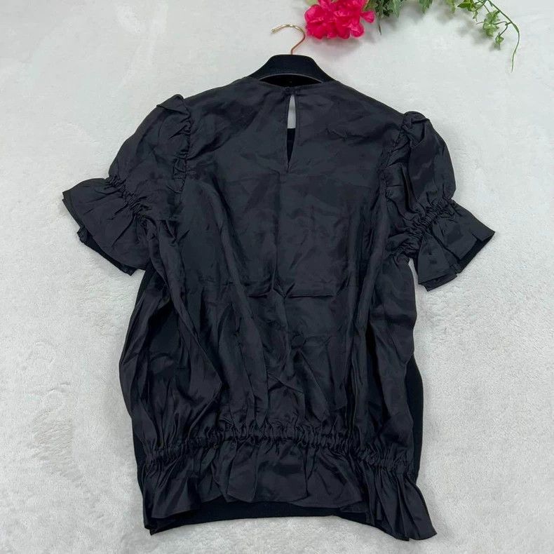 Comme des Garcons Comme des Garcons Black retro bubble sleeve blouse Size S / US 4 / IT 40 - 2 Thumbnail