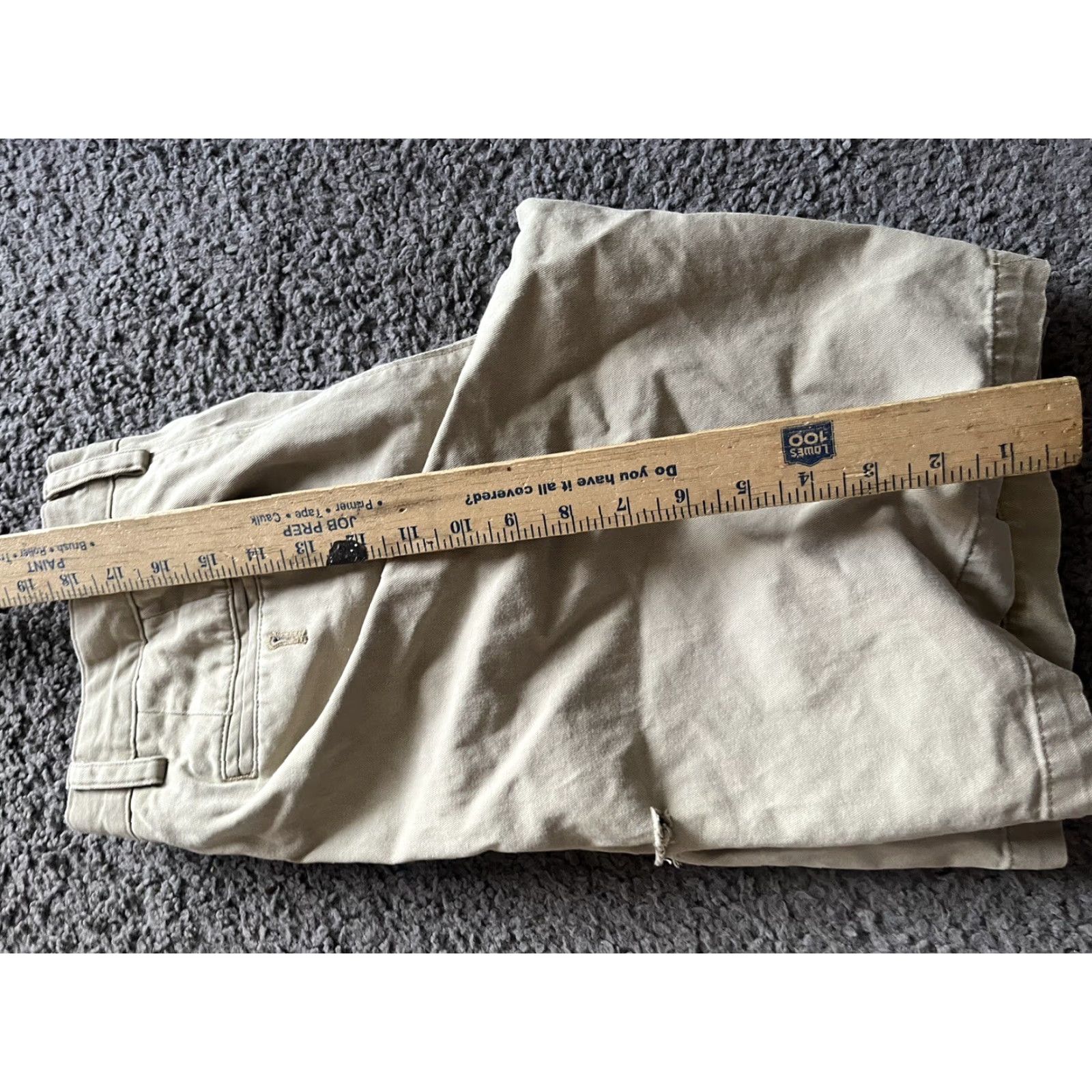 Banana Republic Banana Republic Chino Shorts Men 31 Beige Flat Front Casual Outdoor Size US 31 - 5 Thumbnail
